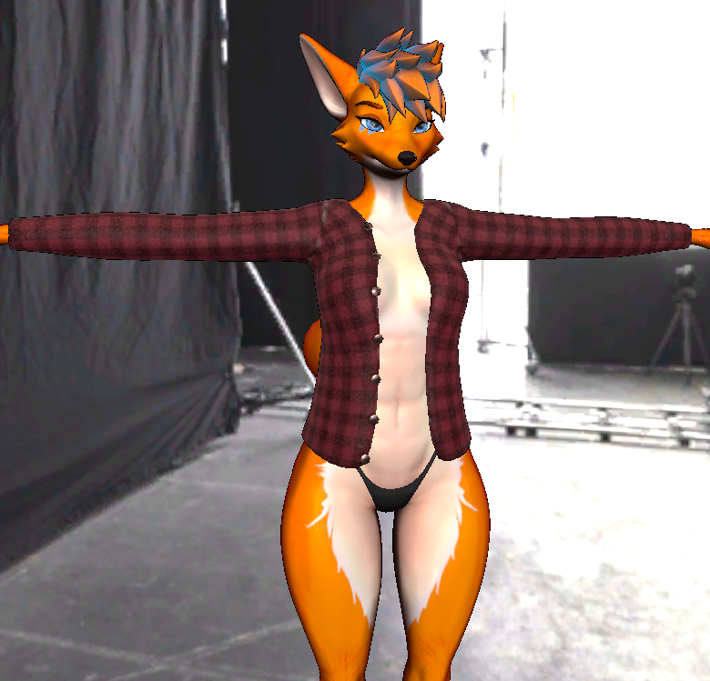 Flannel - Maned Wolf Lady
