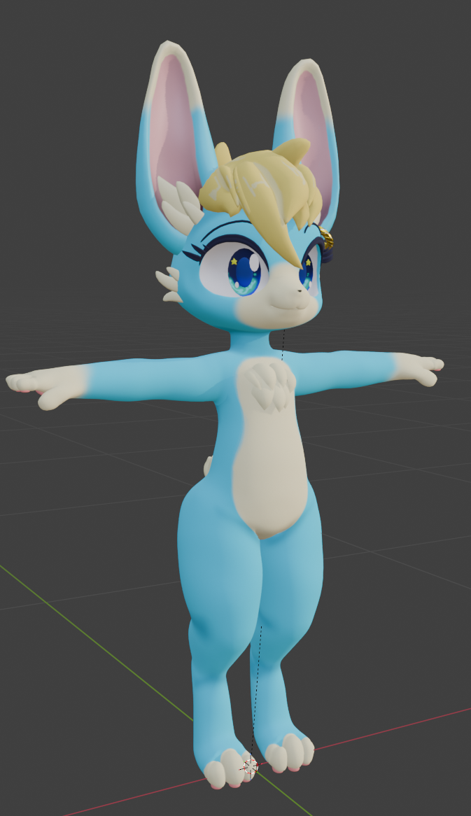 Kemono Sashy VRChat Avatar Base NSFW