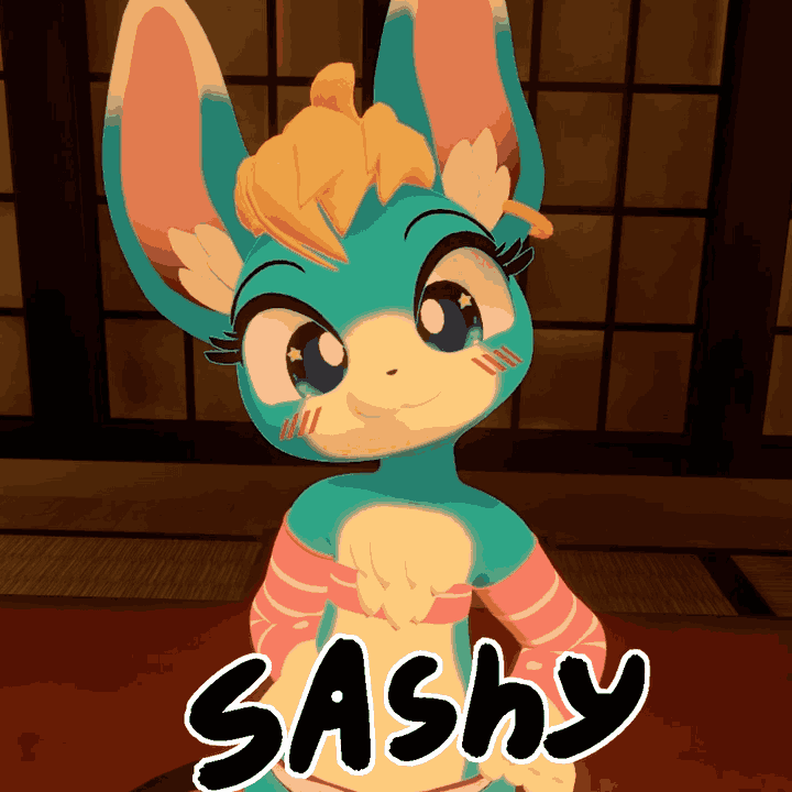 Kemono Sashy VRChat Avatar Base