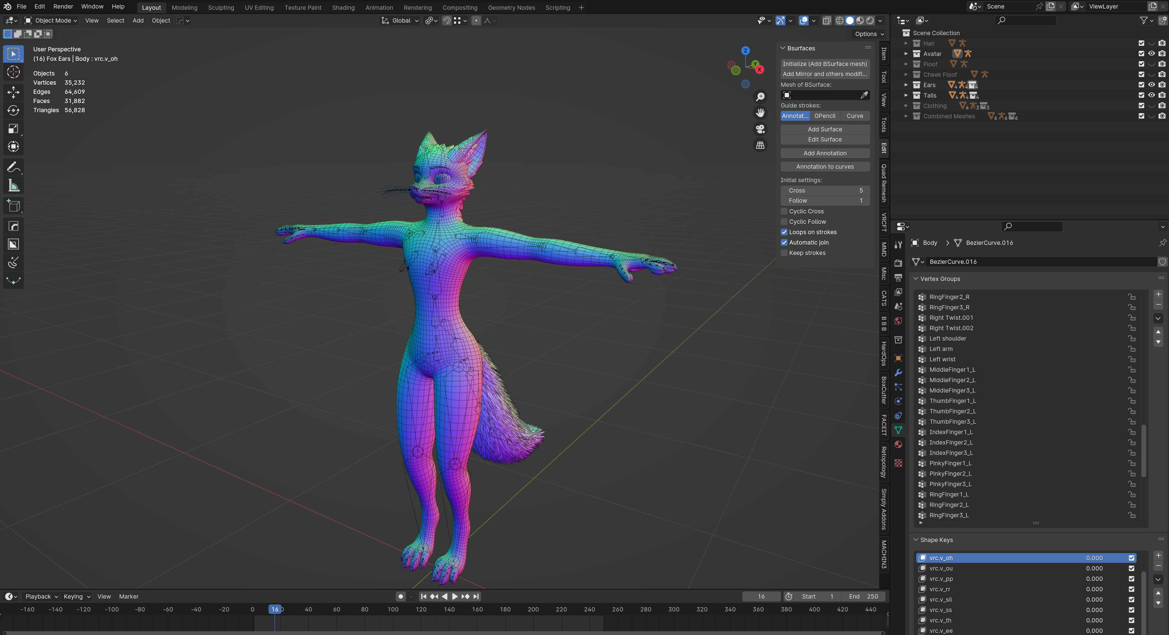 KitFox | VRChat Avatar