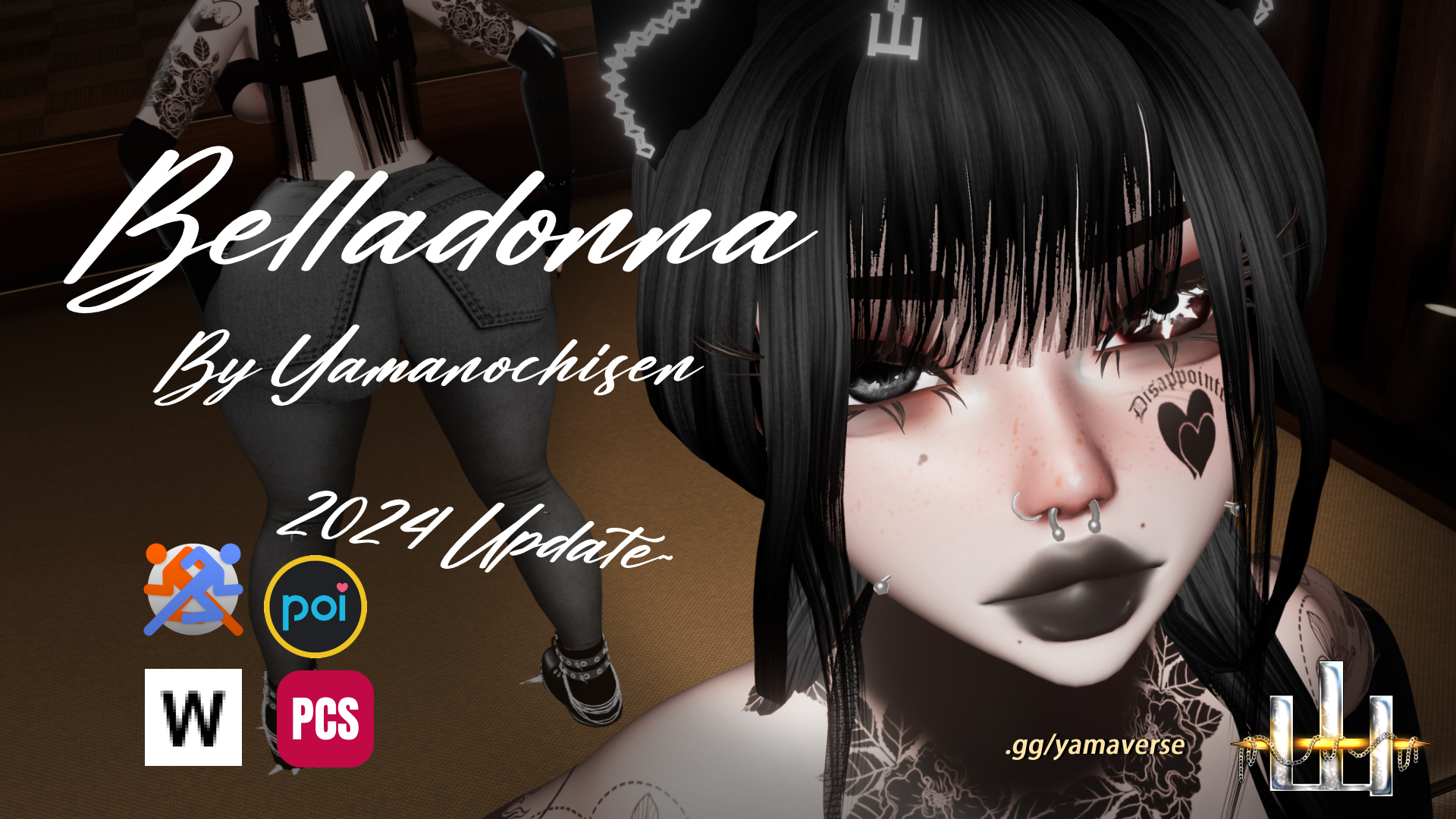 Belladonna 🖤VRChat Avatar 3.0