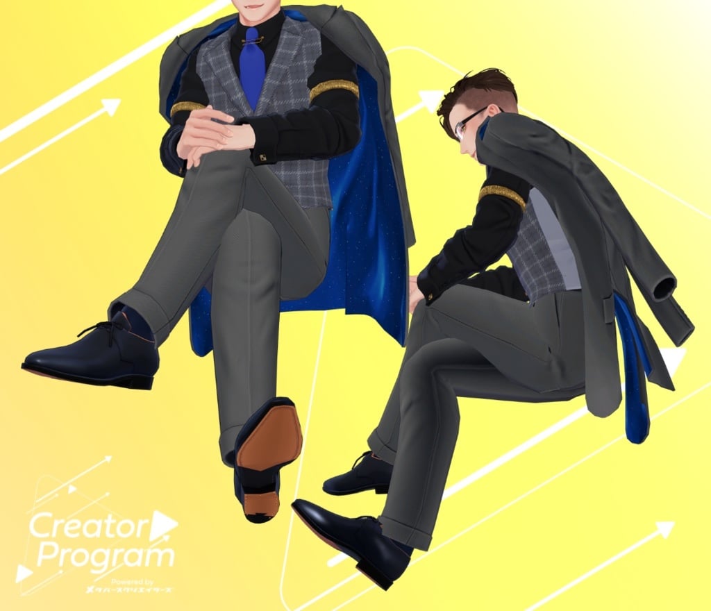 Elegant Drape Suit Set / CP1