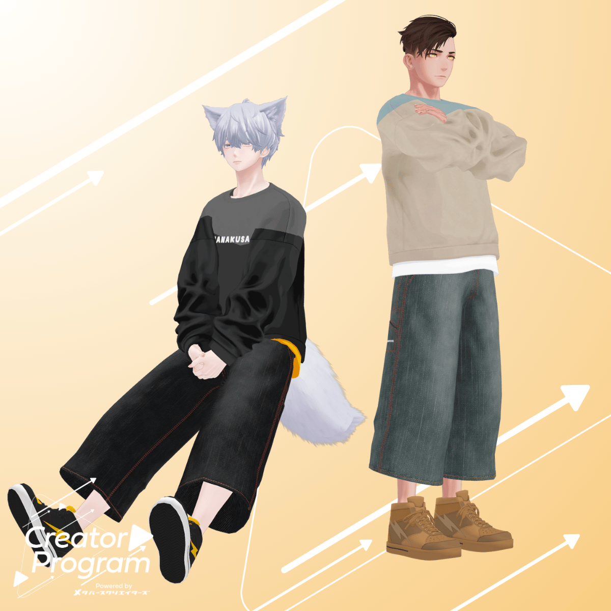 NANAKUSA Sweatshirt Set / CP6