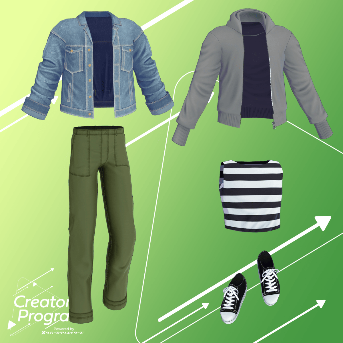 Denim Layer Set / CP1