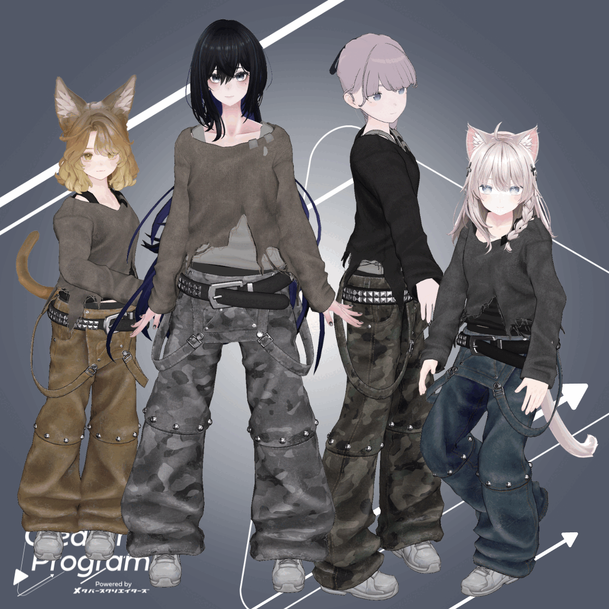 UNTHRD: Street Wear Outfit Set For GIRLS   / CP7