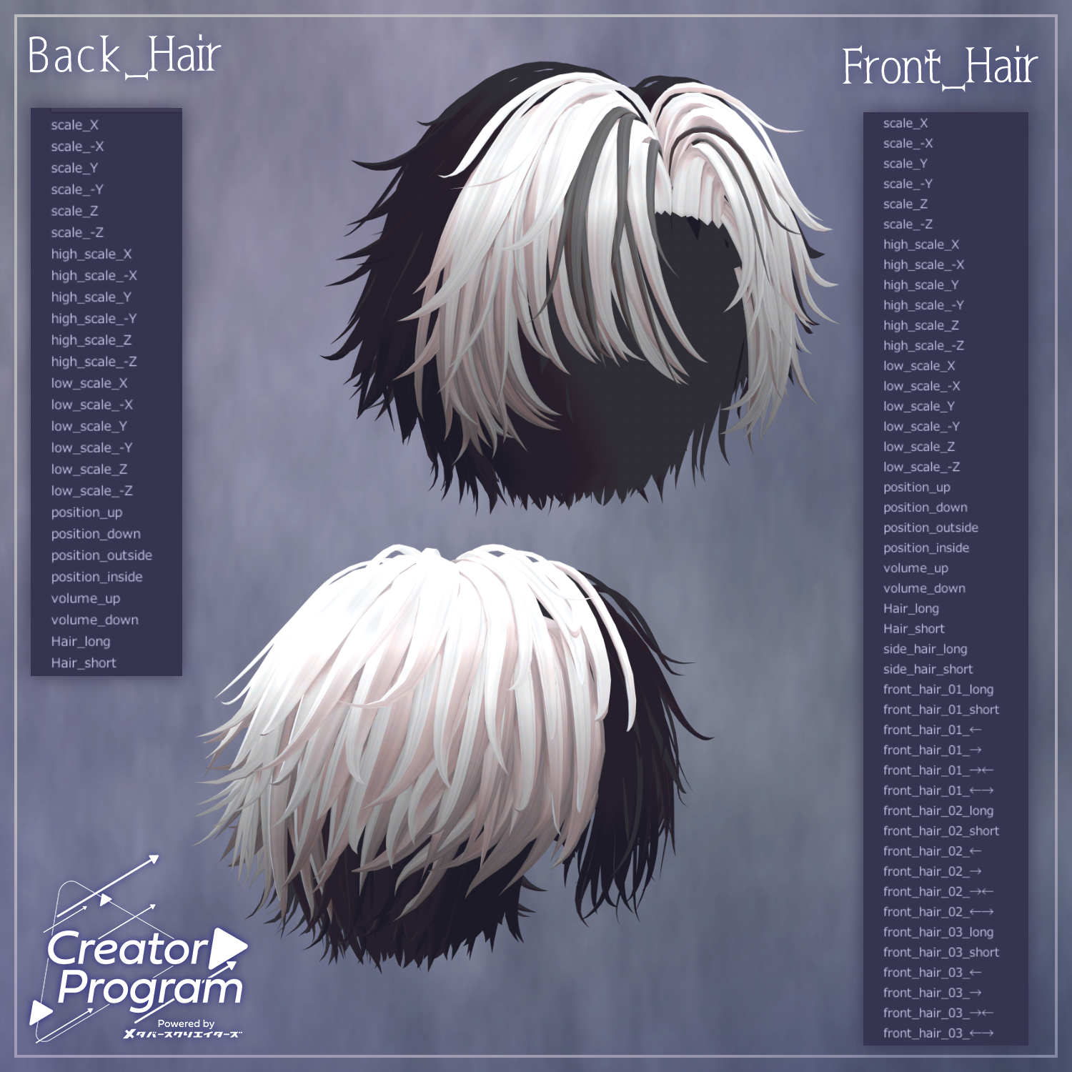 ambizione - VRChat Hair / CP18