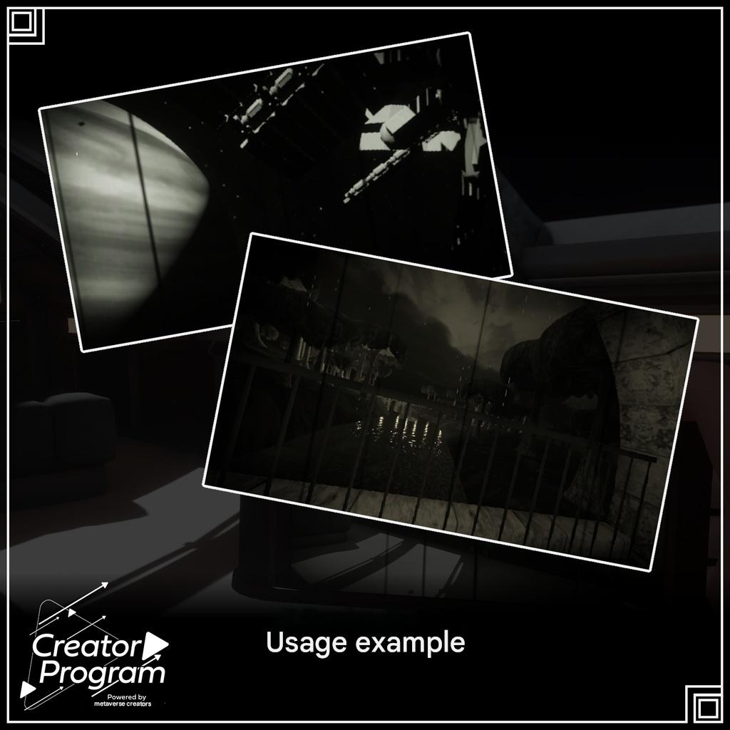 Retro-Style Film Camera - VRChat Gimmicky Avatar Accessory / CP14