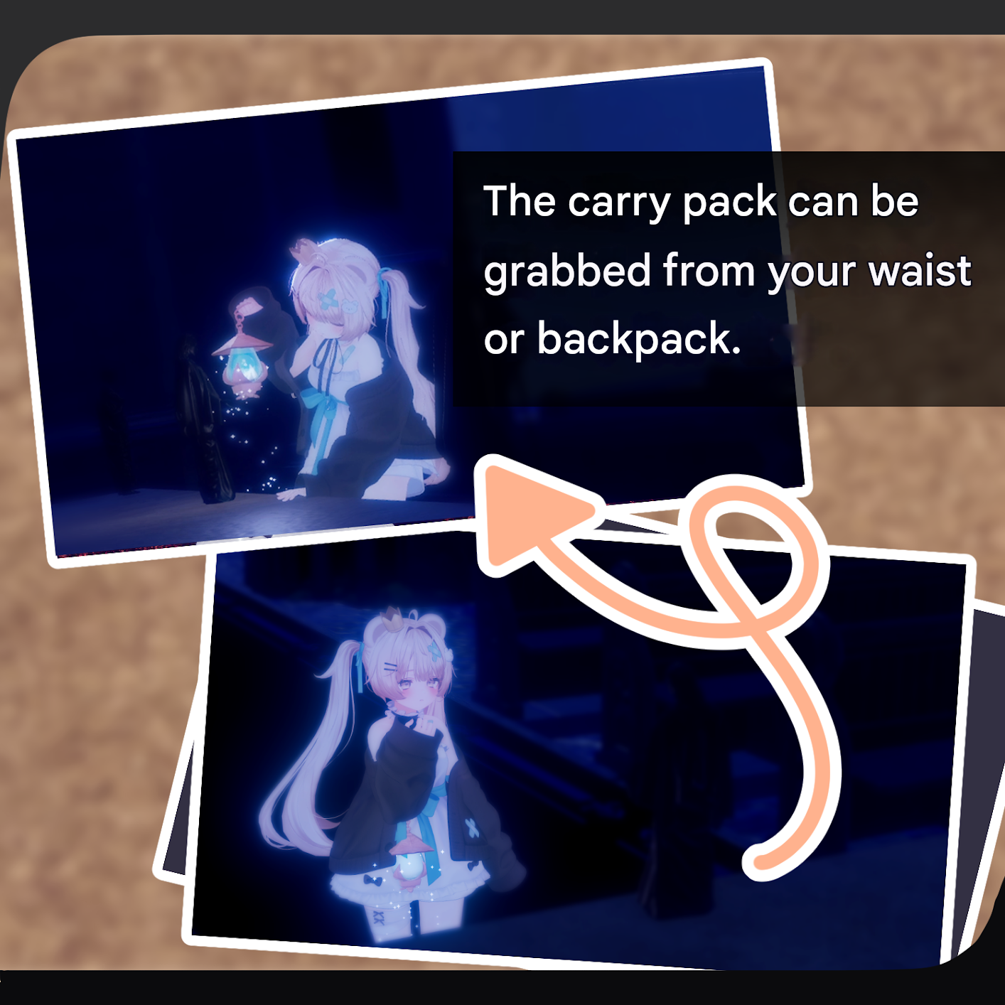Holy Night Lantern - VRChat Gimmicky Avatar Accessory / CP19