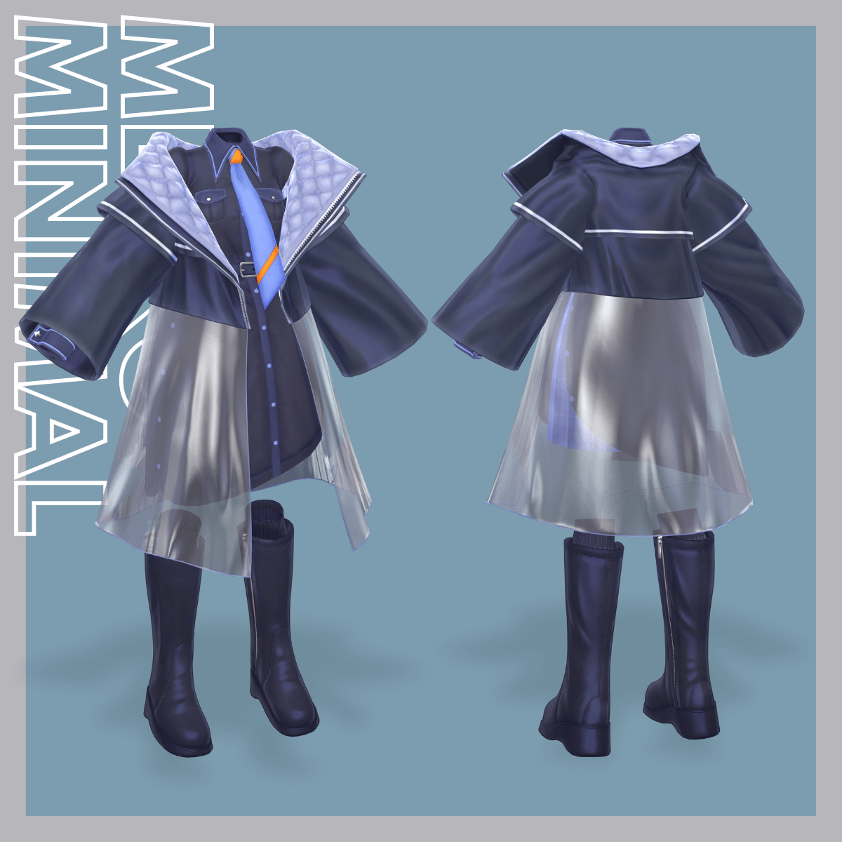 MetroMinimal - VRChat Women's Clothing / CP31