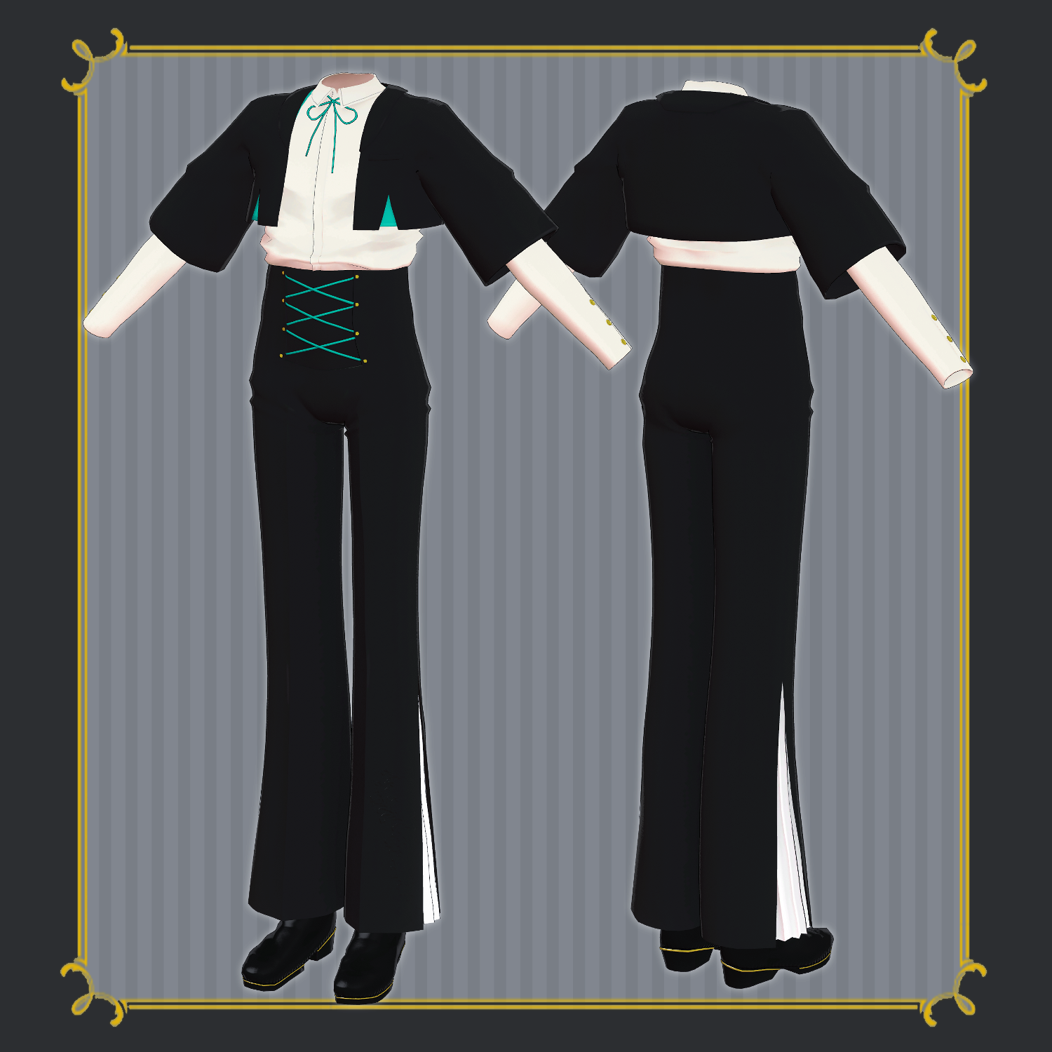 MidnightMode - VRChat Men's Clothing / CP24