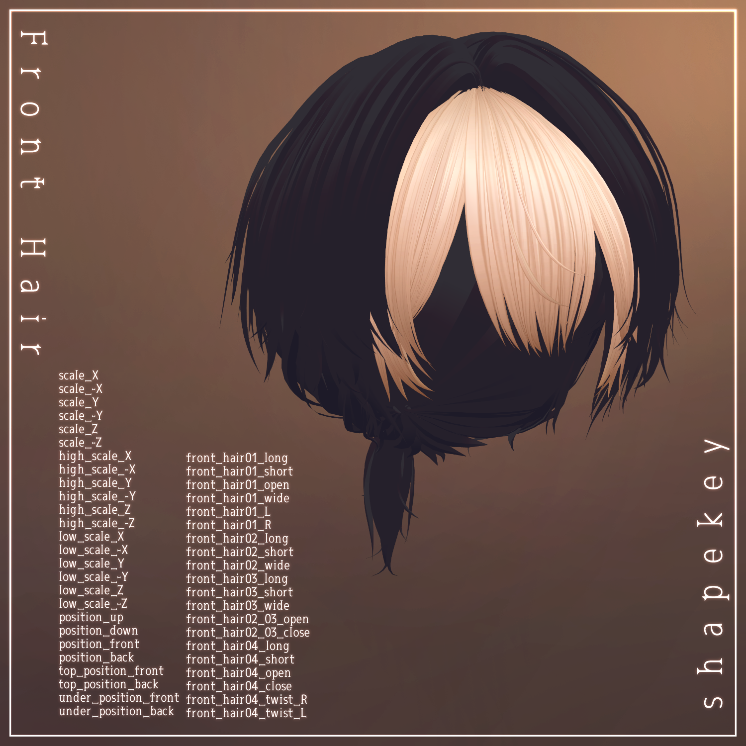 ammimento - VRChat Hair / CP18