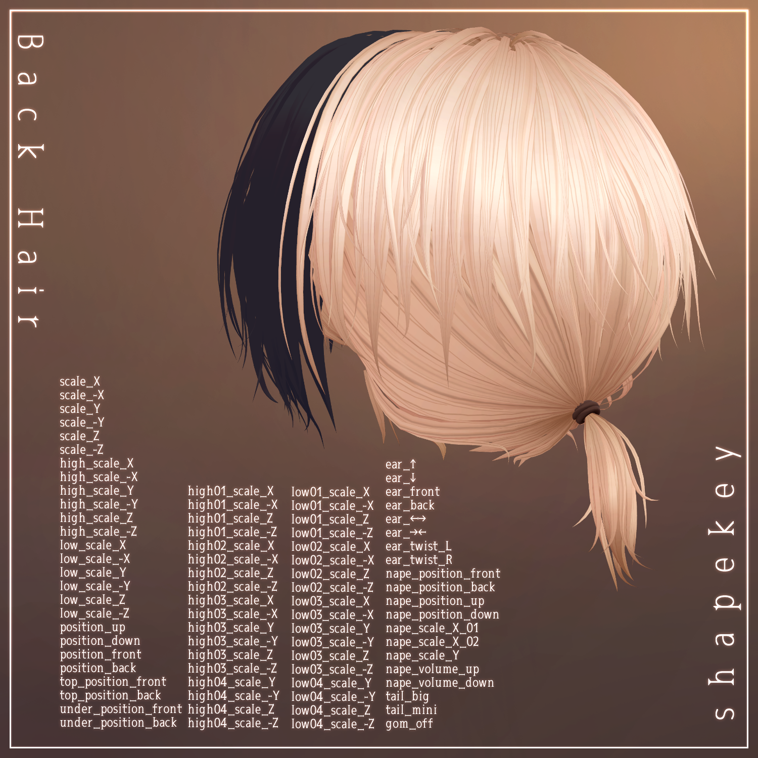 ammimento - VRChat Hair / CP18