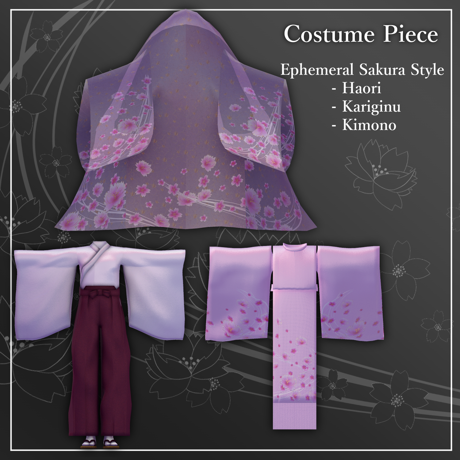 EphemeralSakuraStyle - VRChat Men's Clothing