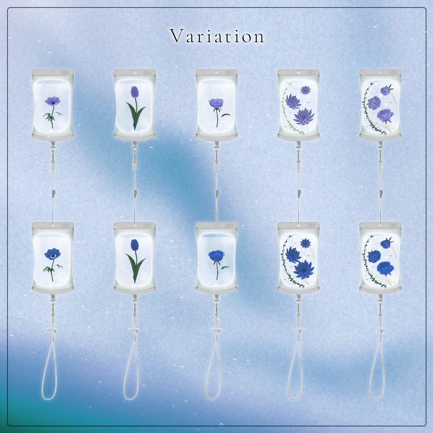 Flower Drip - VRChat Gimmicky Avatar Accessory / CP47