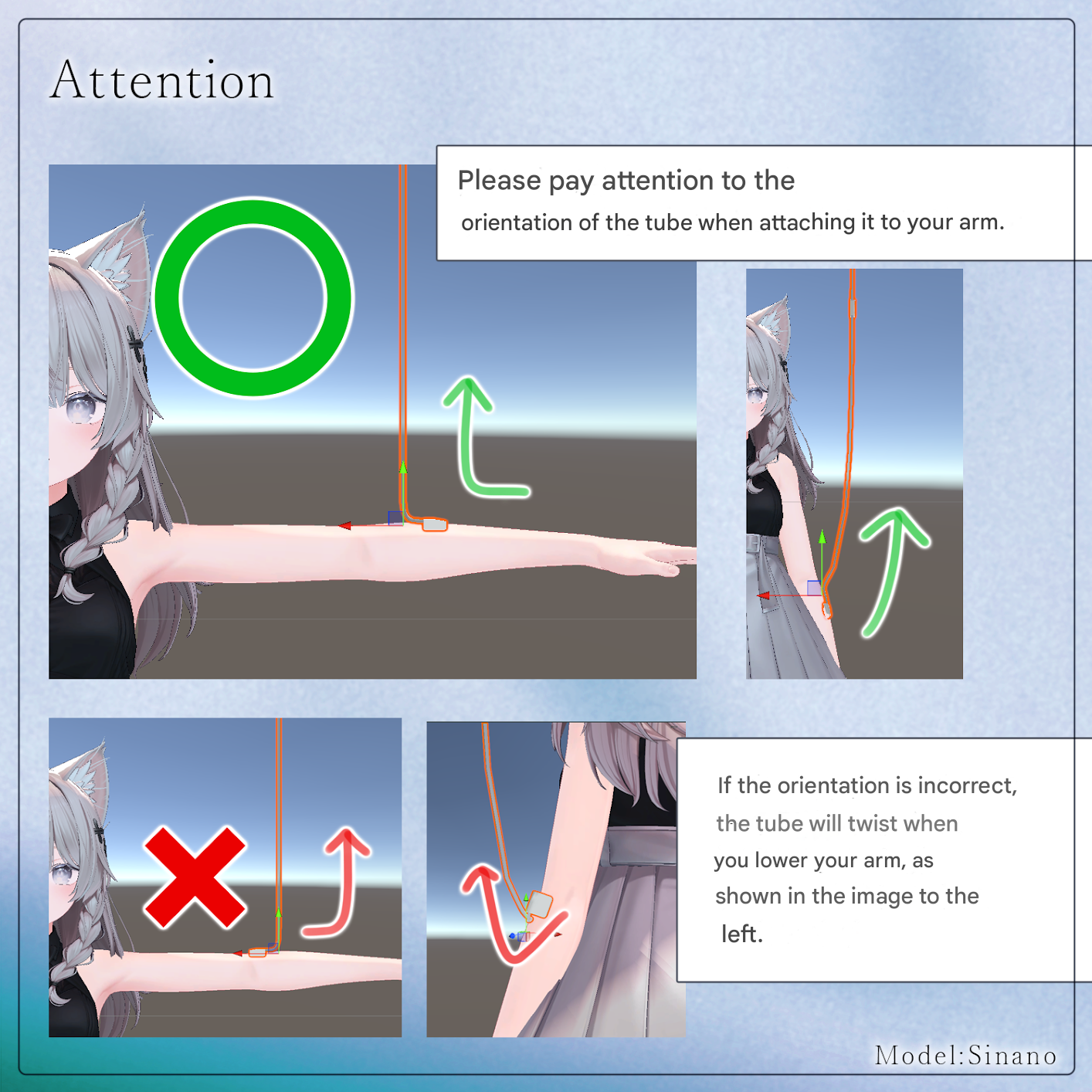 Flower Drip - VRChat Gimmicky Avatar Accessory / CP47
