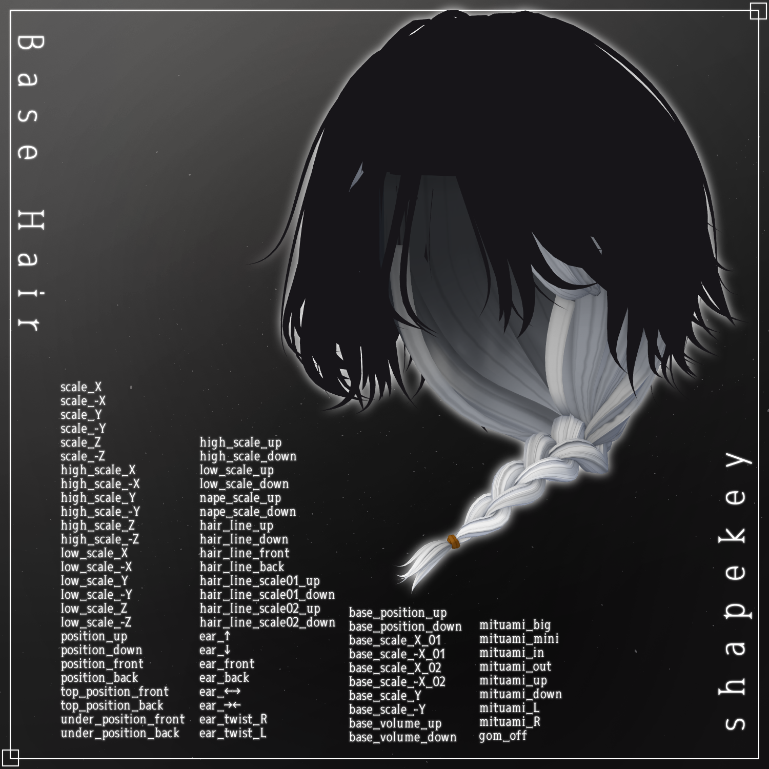 albampana - VRChat Hair / CP18