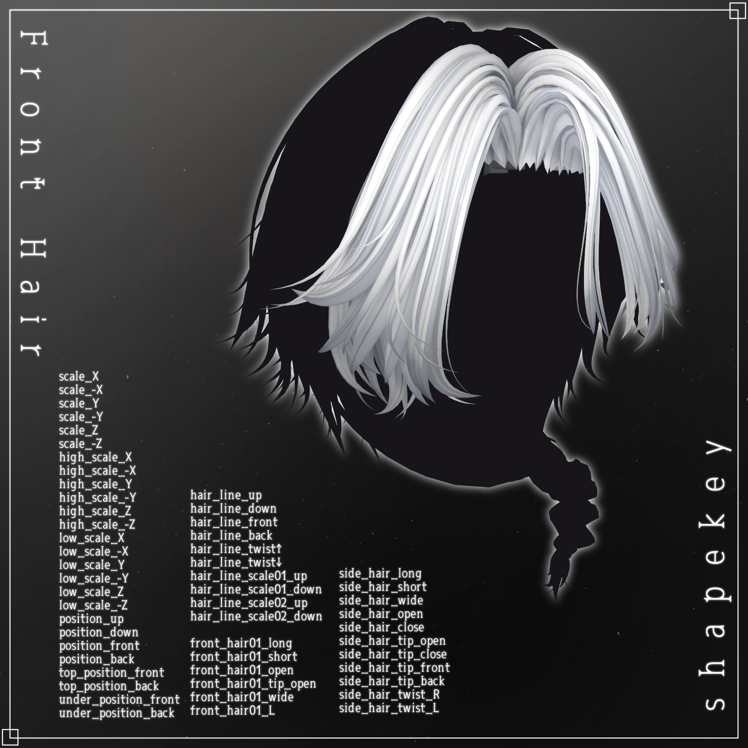 albampana - VRChat Hair / CP18