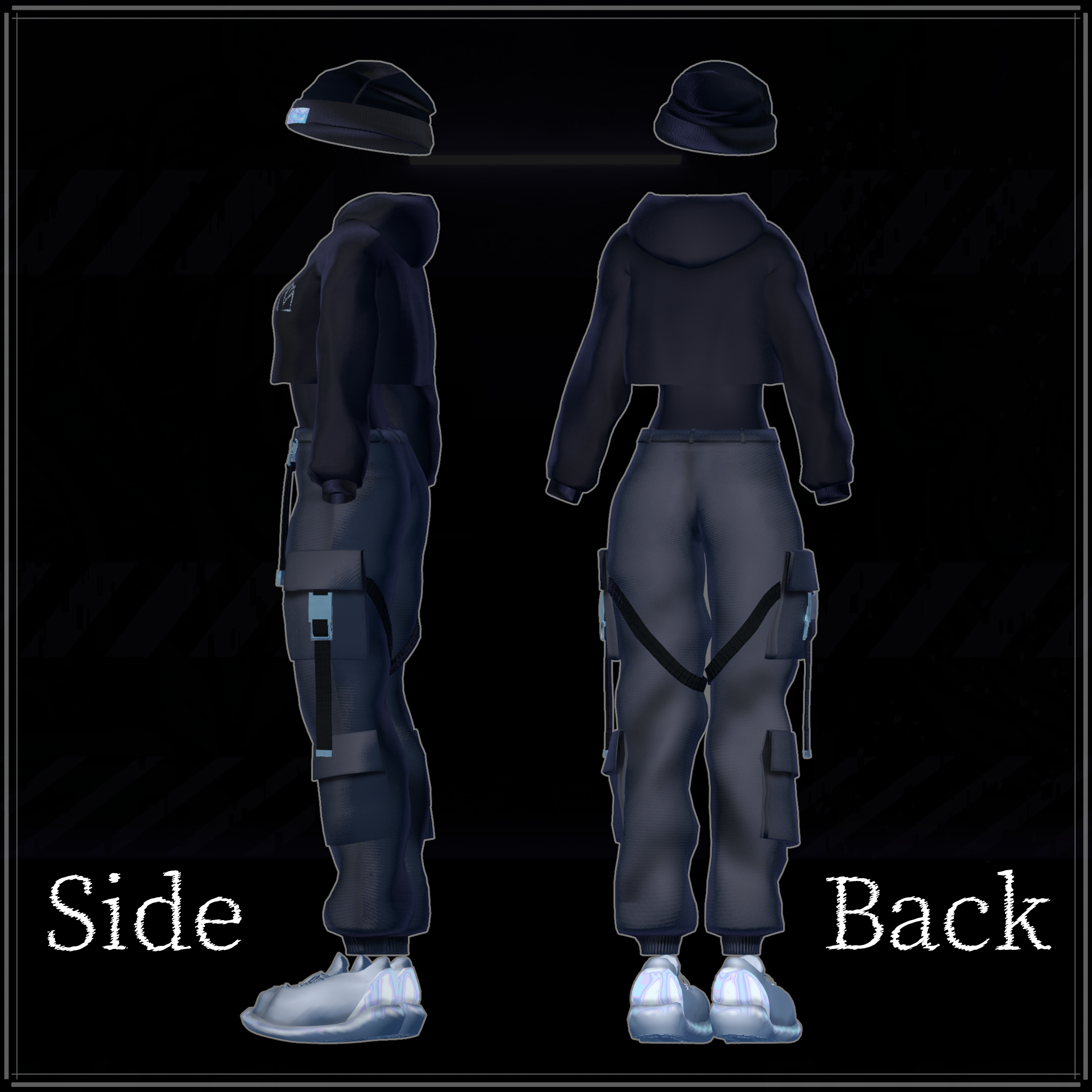 NightFall - VRChat Women's Clothing / CP37