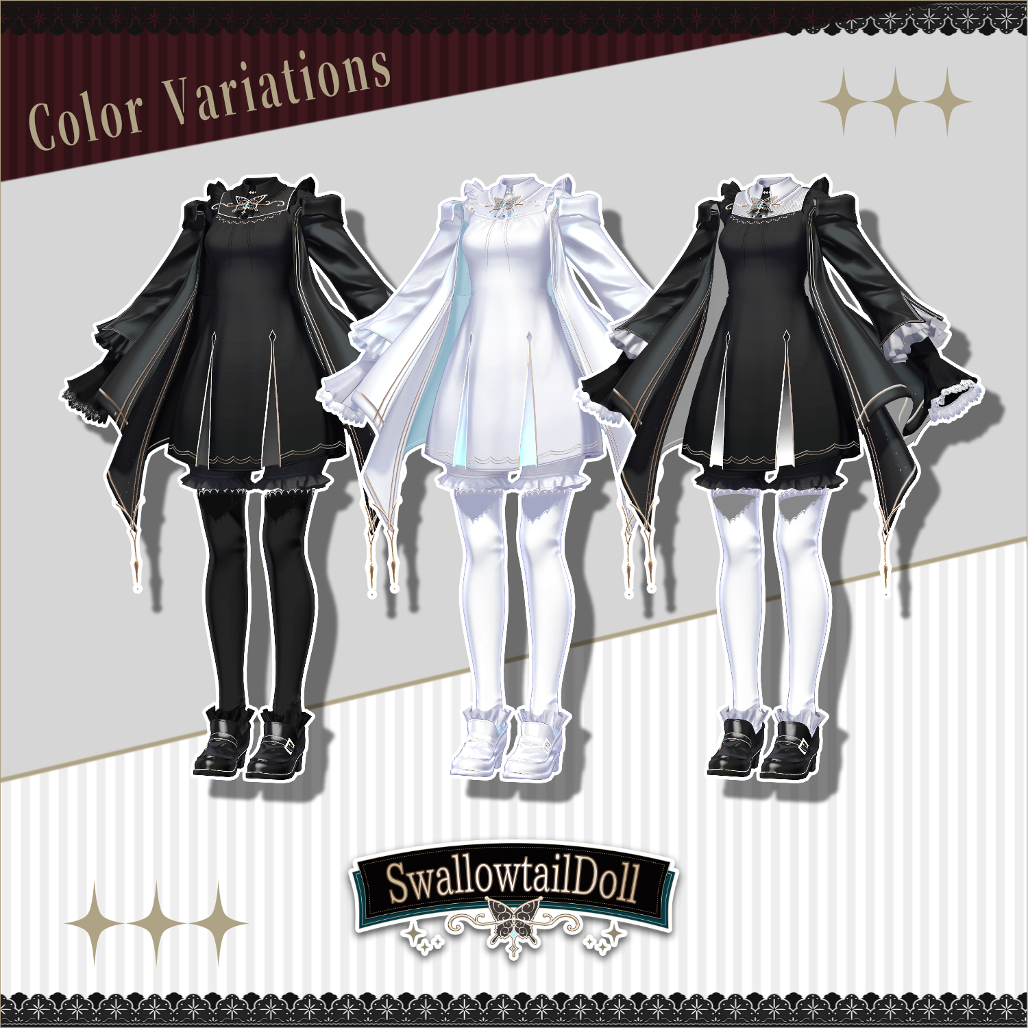 SwallowtailDoll - VRChat Women's Clothing / CP22