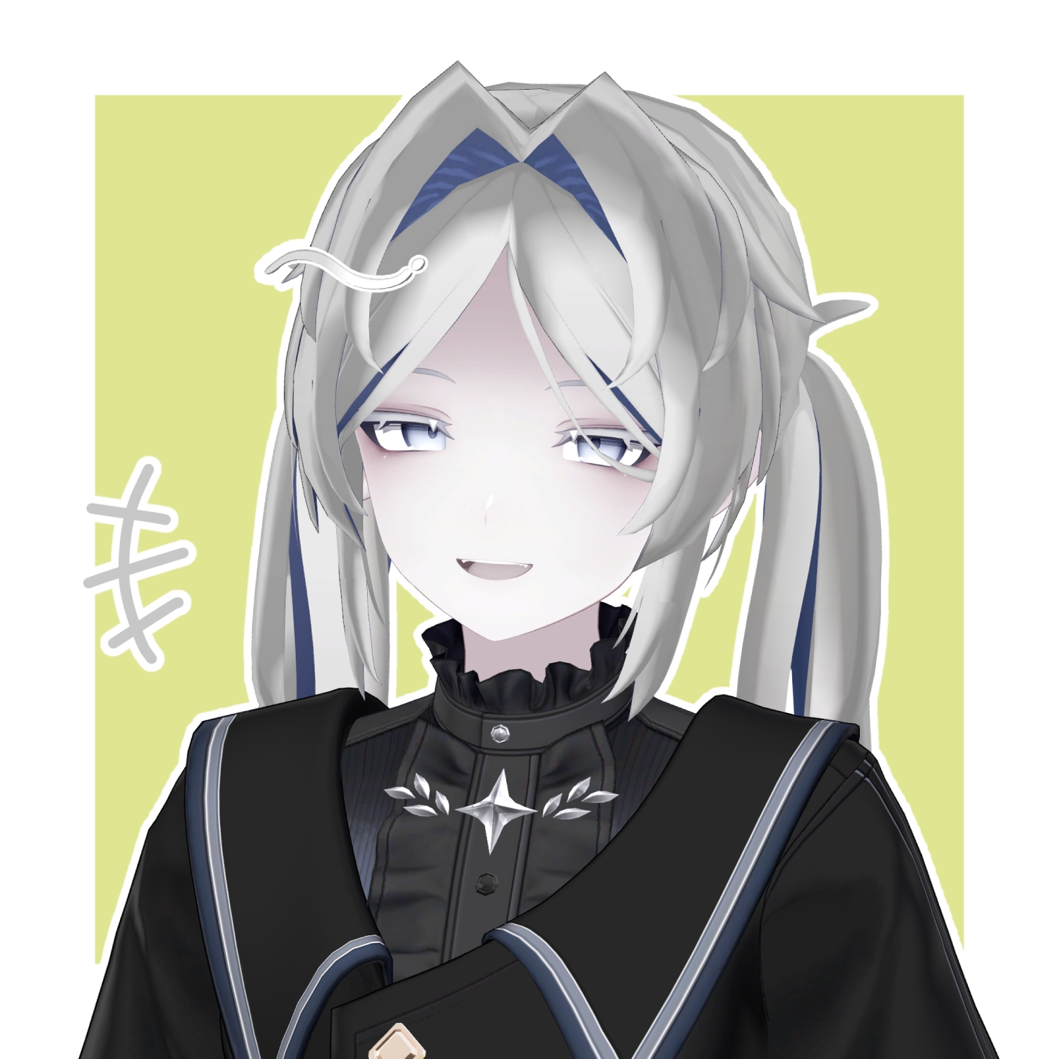 Fluffy Puffed Twin Tails - VRChat Hair / CP26