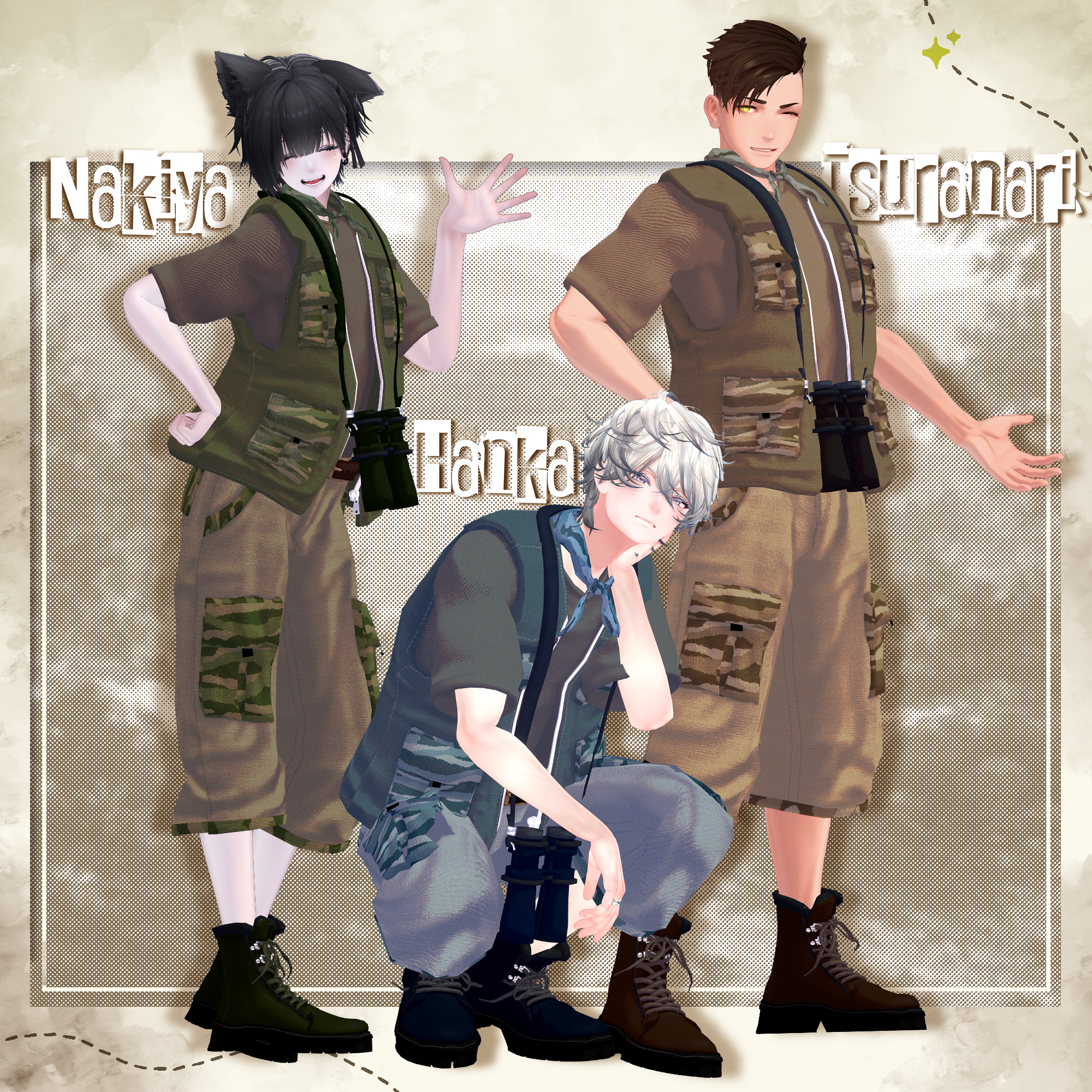 Pathfinder Rover - VRChat Men's Clothing / CP46
