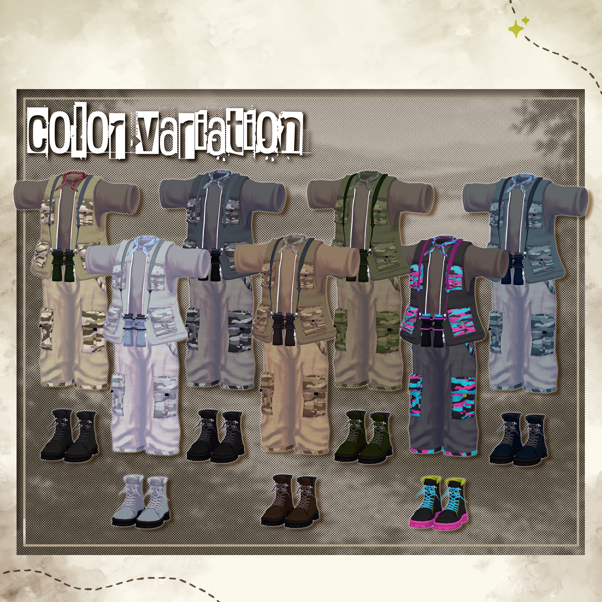 Pathfinder Rover - VRChat Men's Clothing / CP46