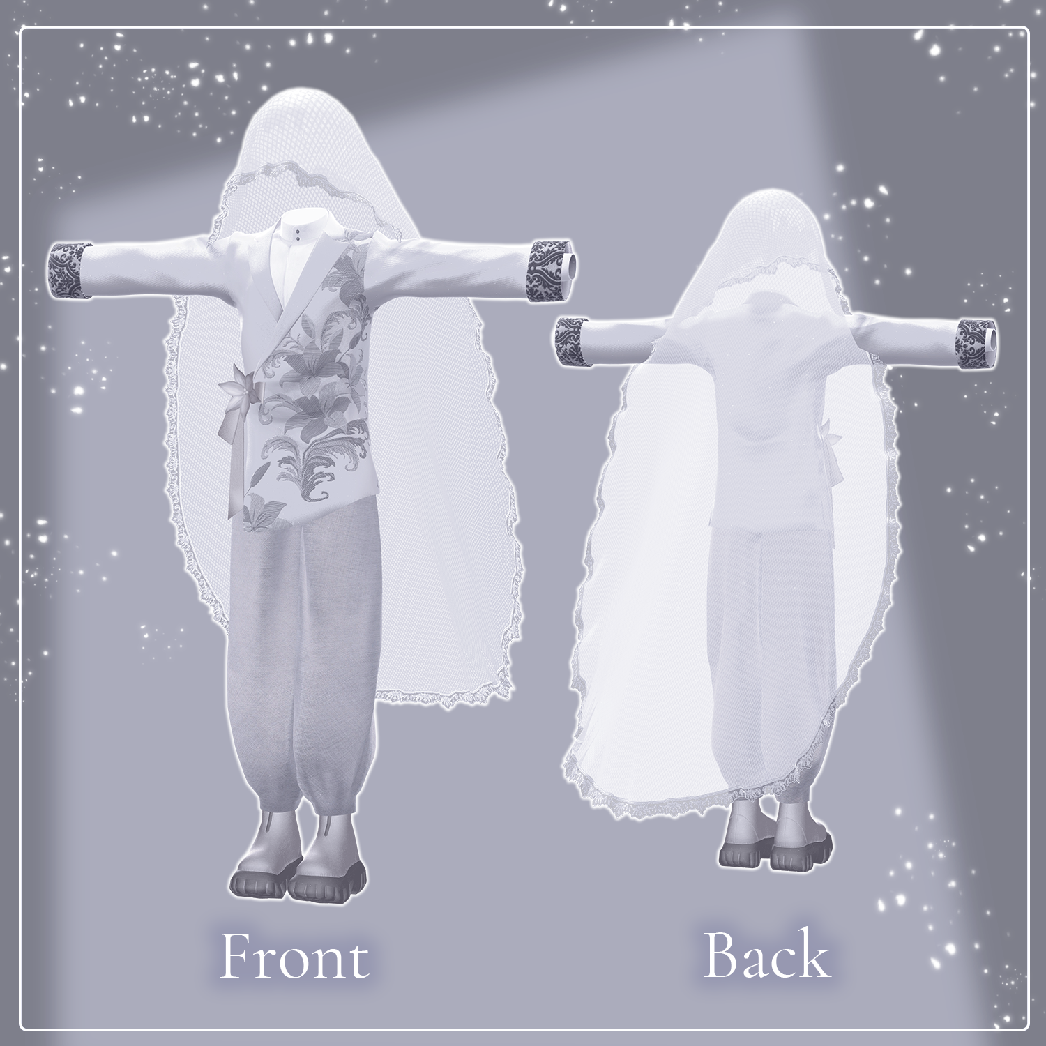 Lily Suit - VRChat Men's Clothing / CP47