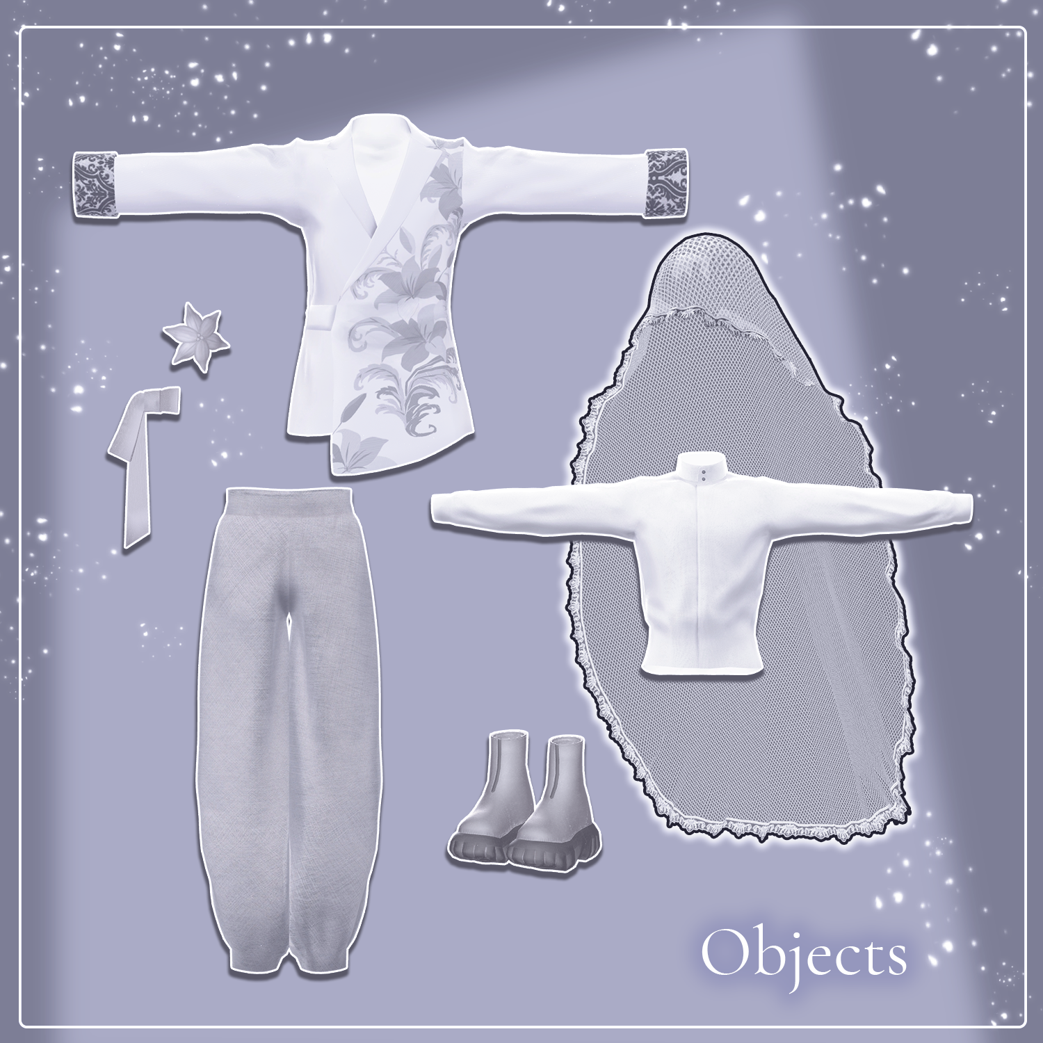 Lily Suit - VRChat Men's Clothing / CP47