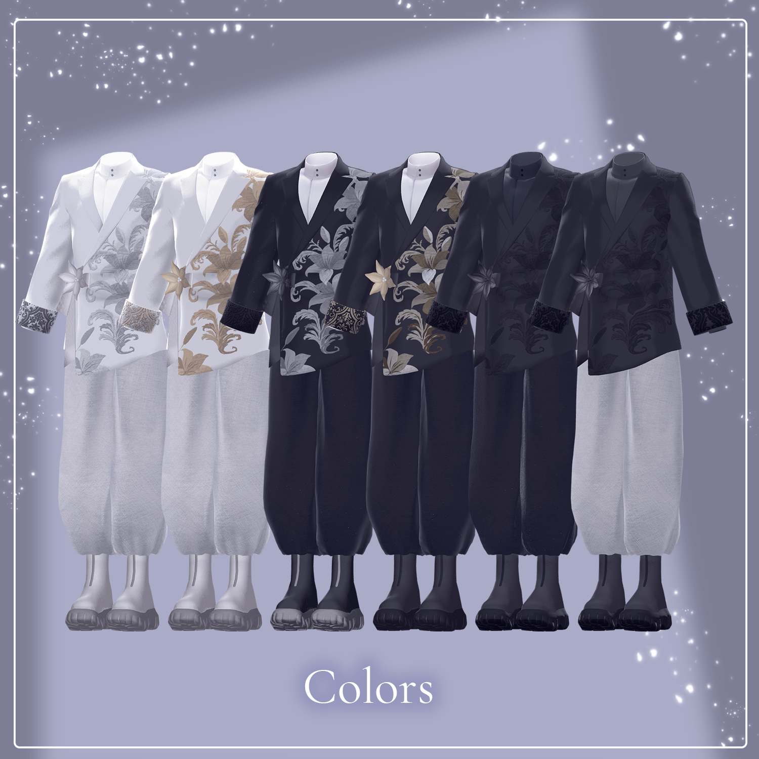 Lily Suit - VRChat Men's Clothing / CP47
