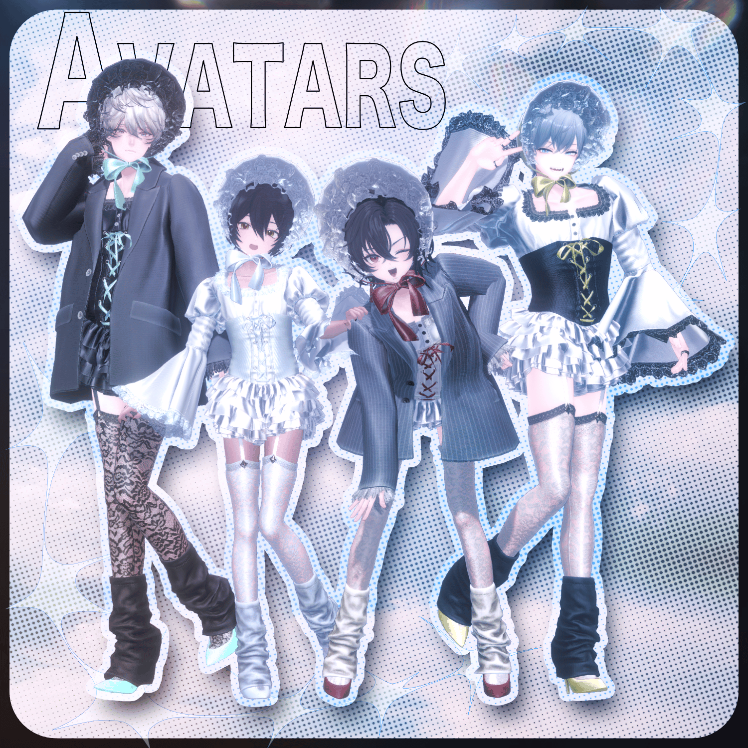 Pale-Innocent - VRChat Men's Clothing / CP38