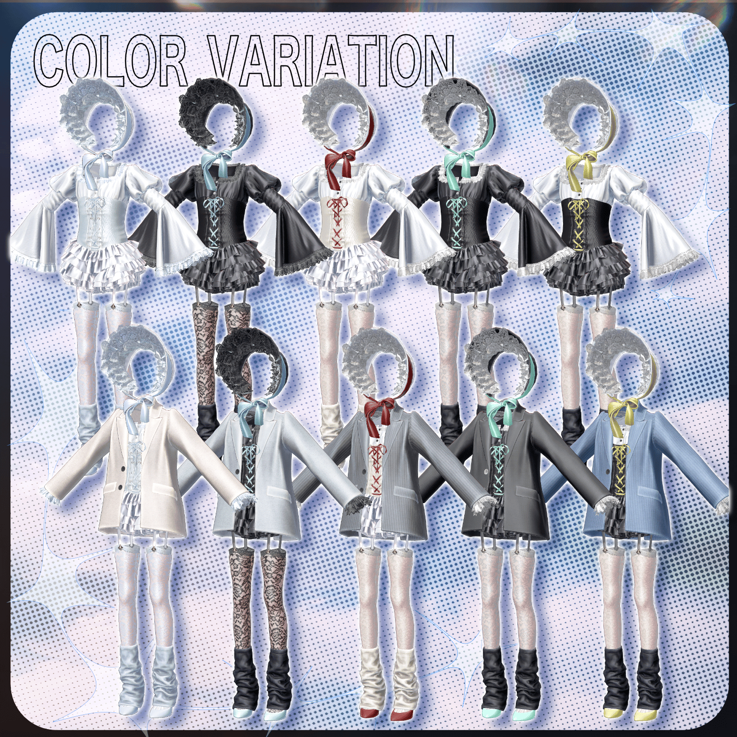 Pale-Innocent - VRChat Men's Clothing / CP38