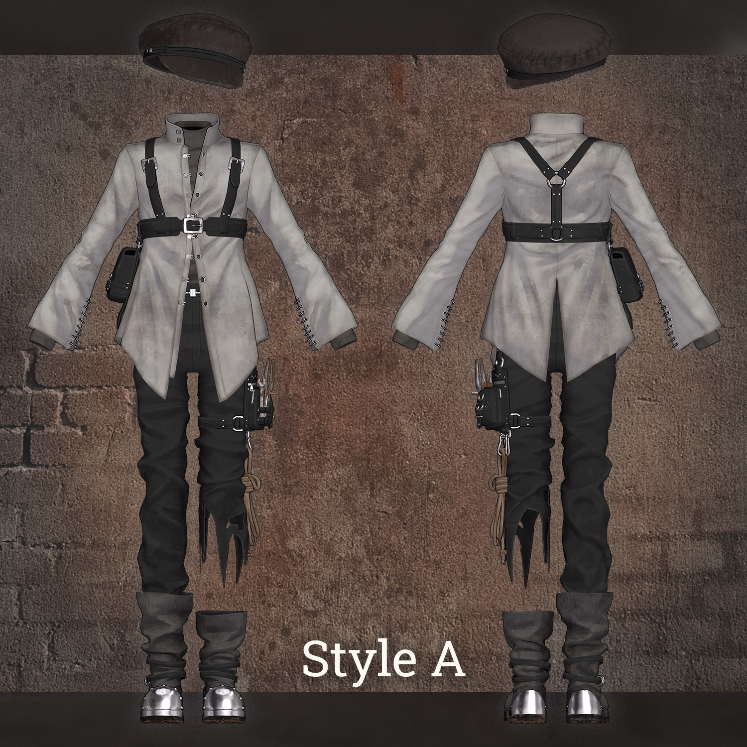 The Dustworker- VRChat Men's Clothing / CP7