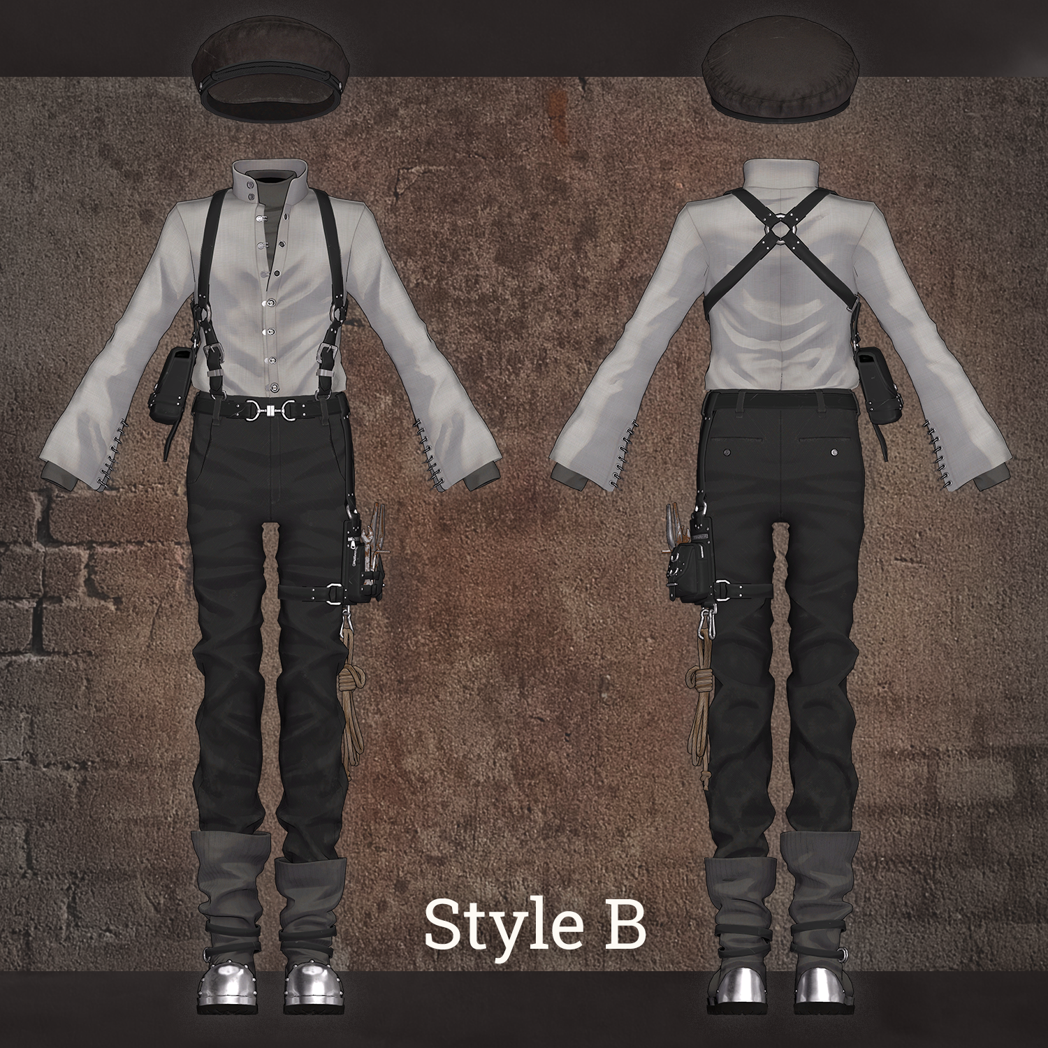 The Dustworker- VRChat Men's Clothing / CP7
