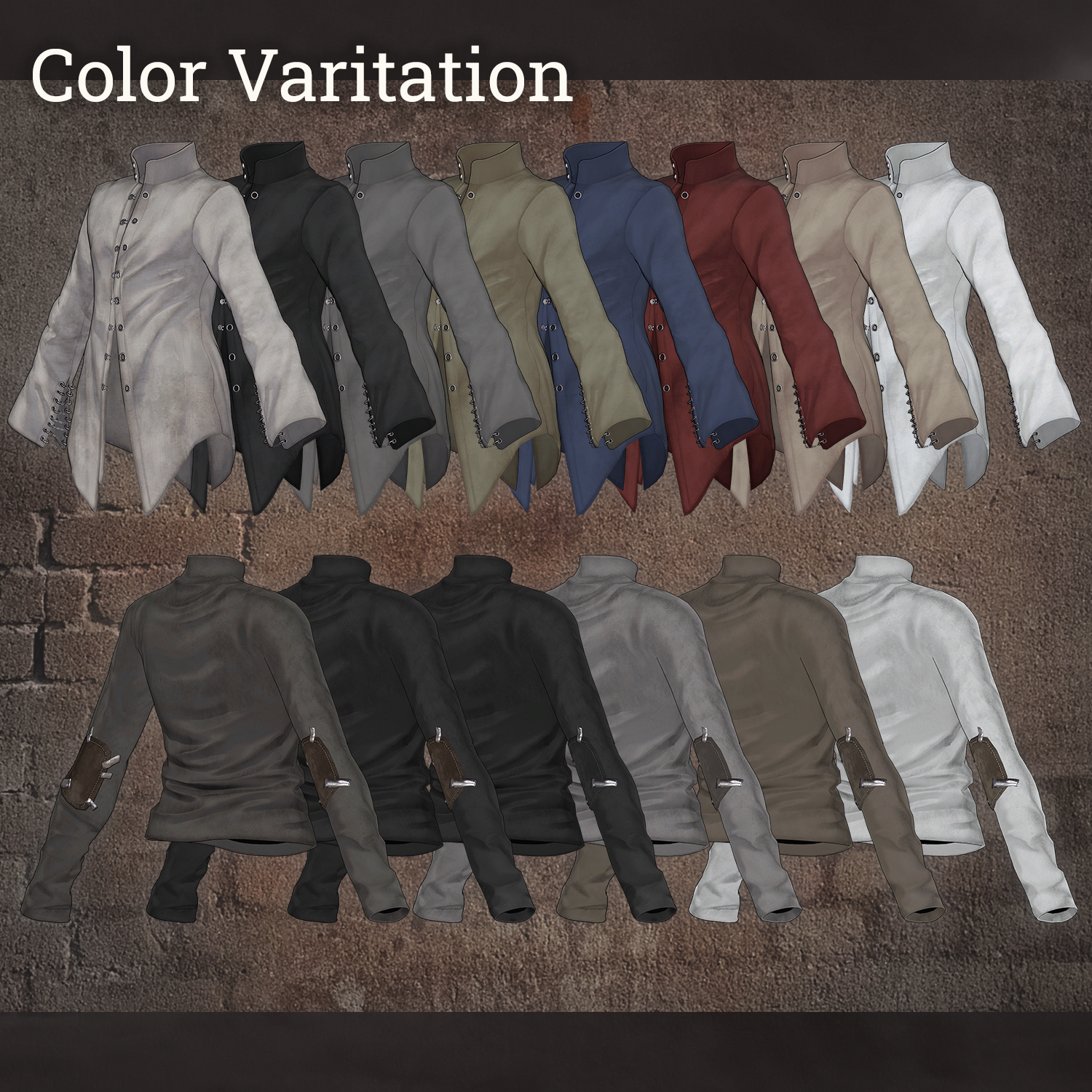 The Dustworker- VRChat Men's Clothing / CP7