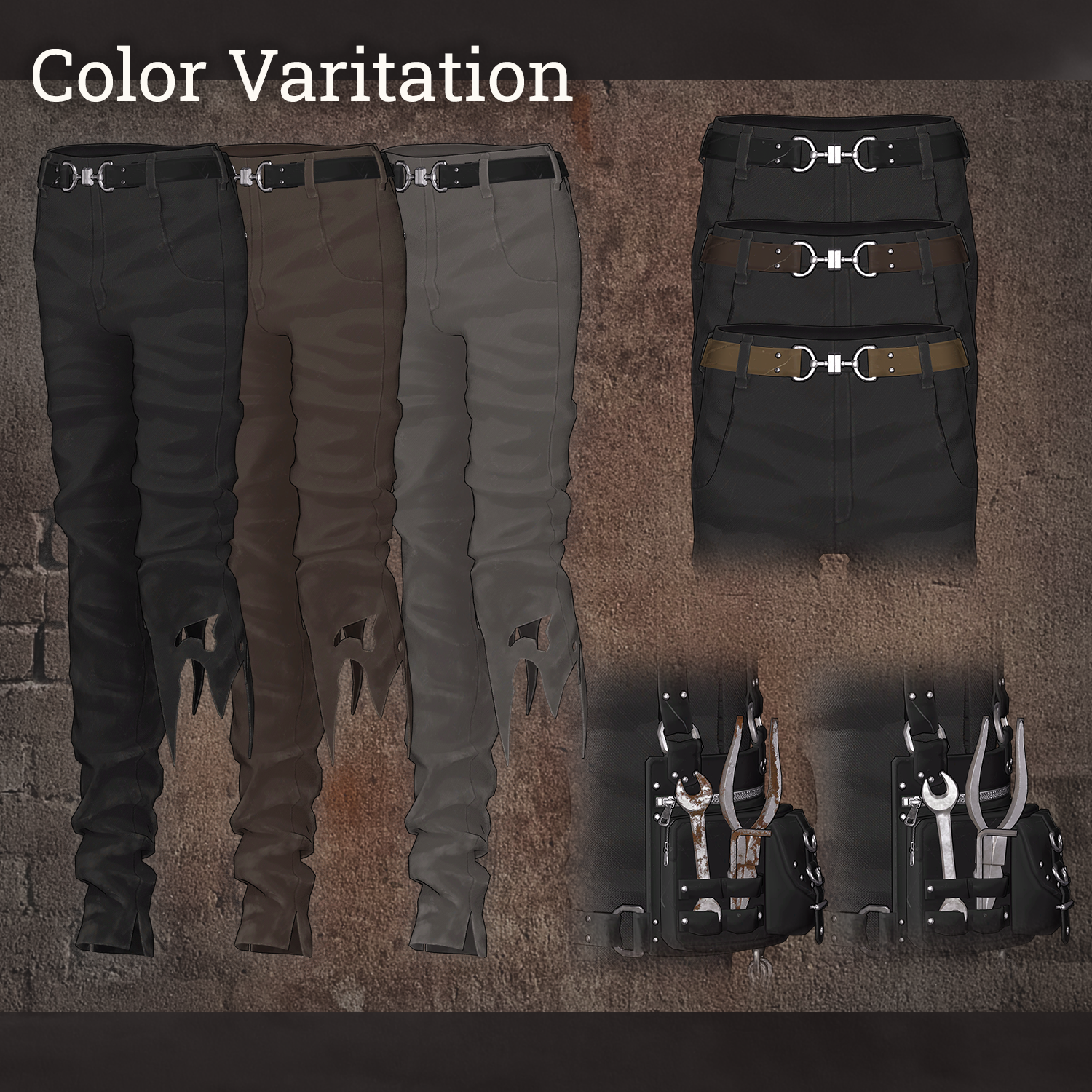The Dustworker- VRChat Men's Clothing / CP7