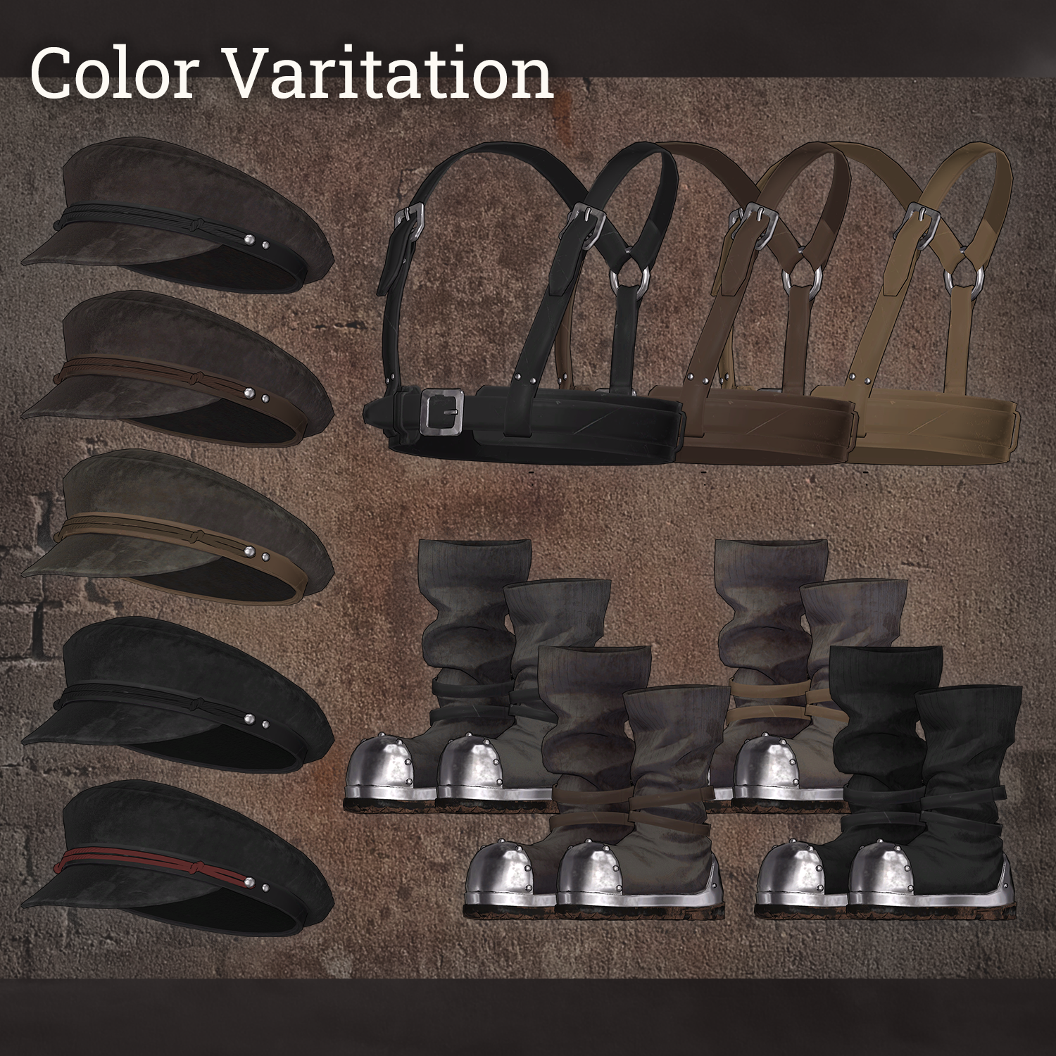 The Dustworker- VRChat Men's Clothing / CP7