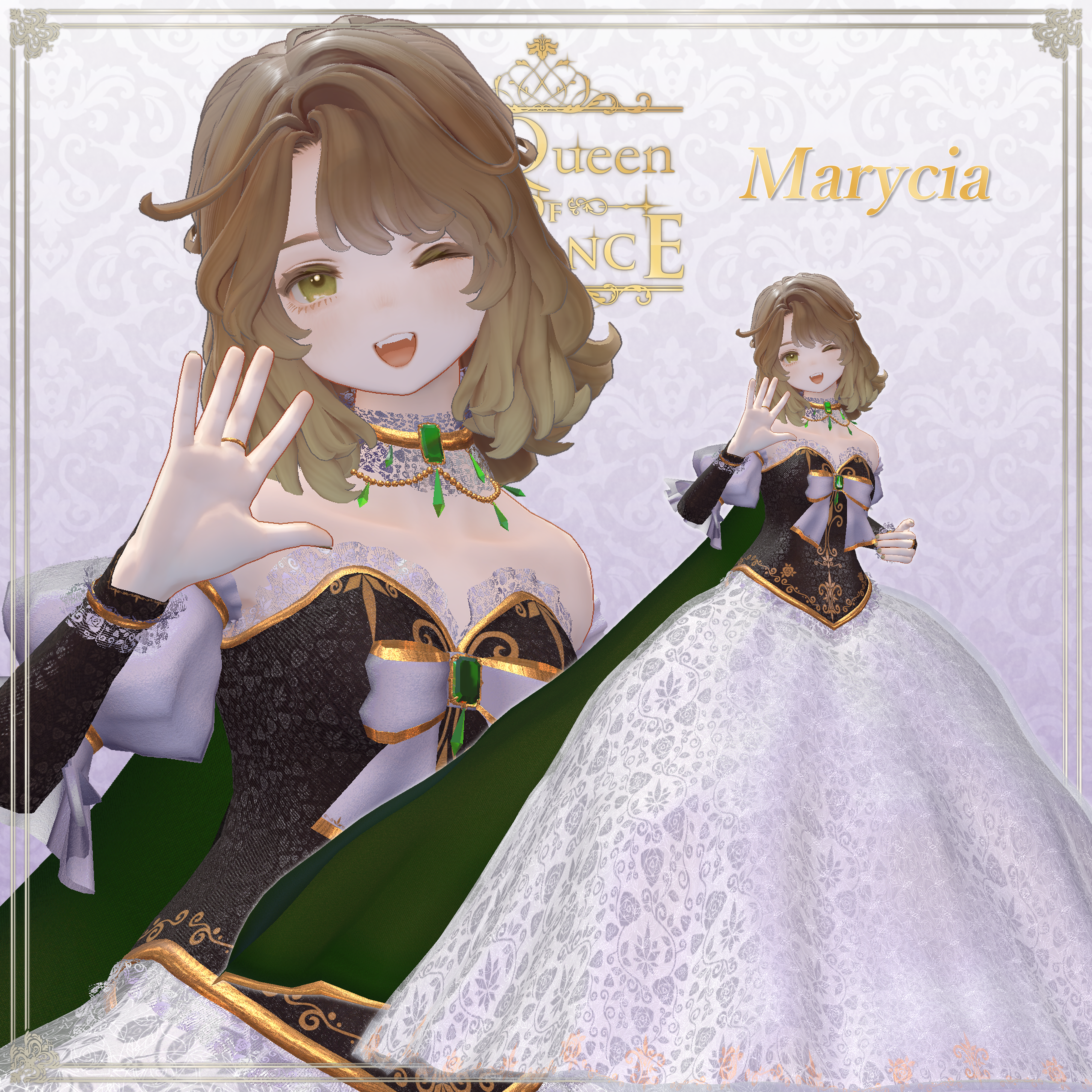 Queen of Elegance - VRChat Women's Clothing / CP39