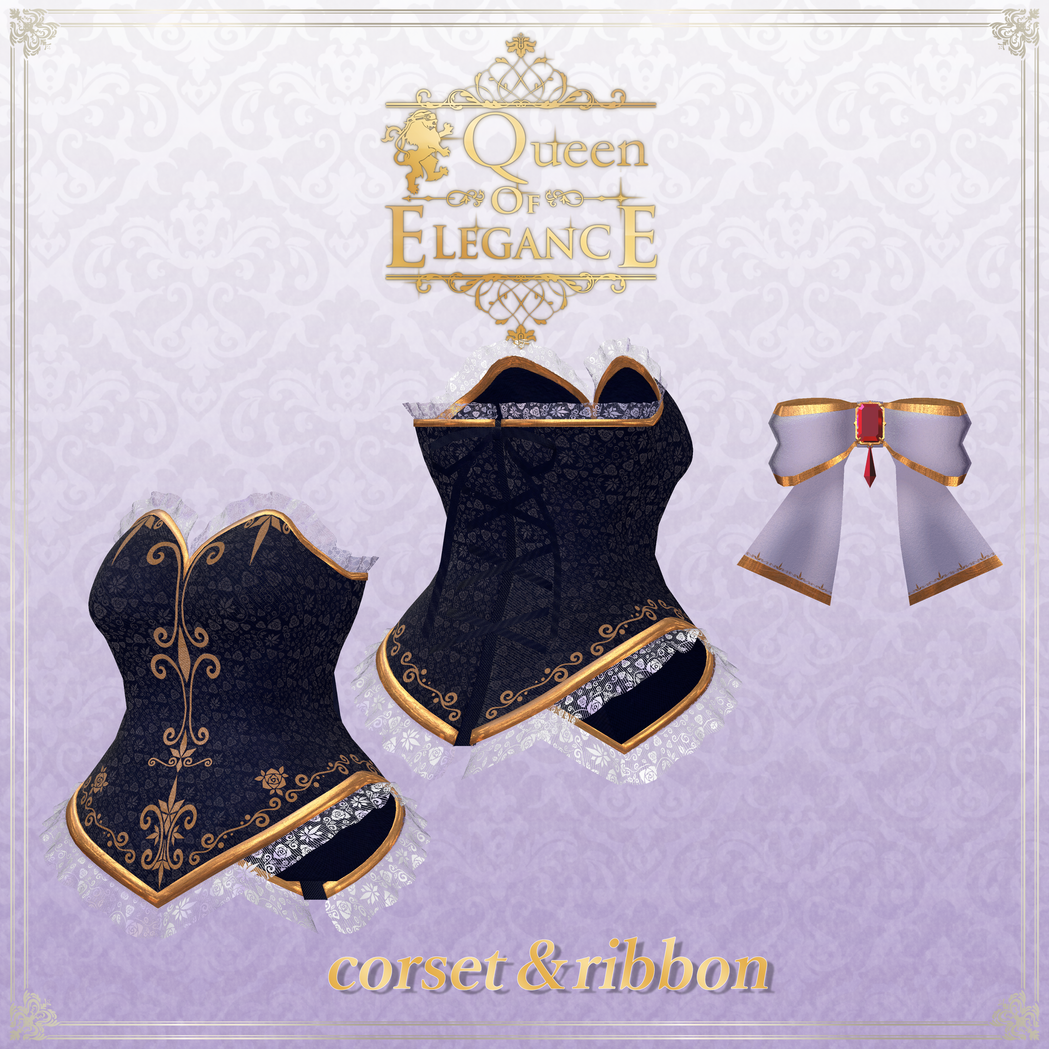 Queen of Elegance - VRChat Women's Clothing / CP39