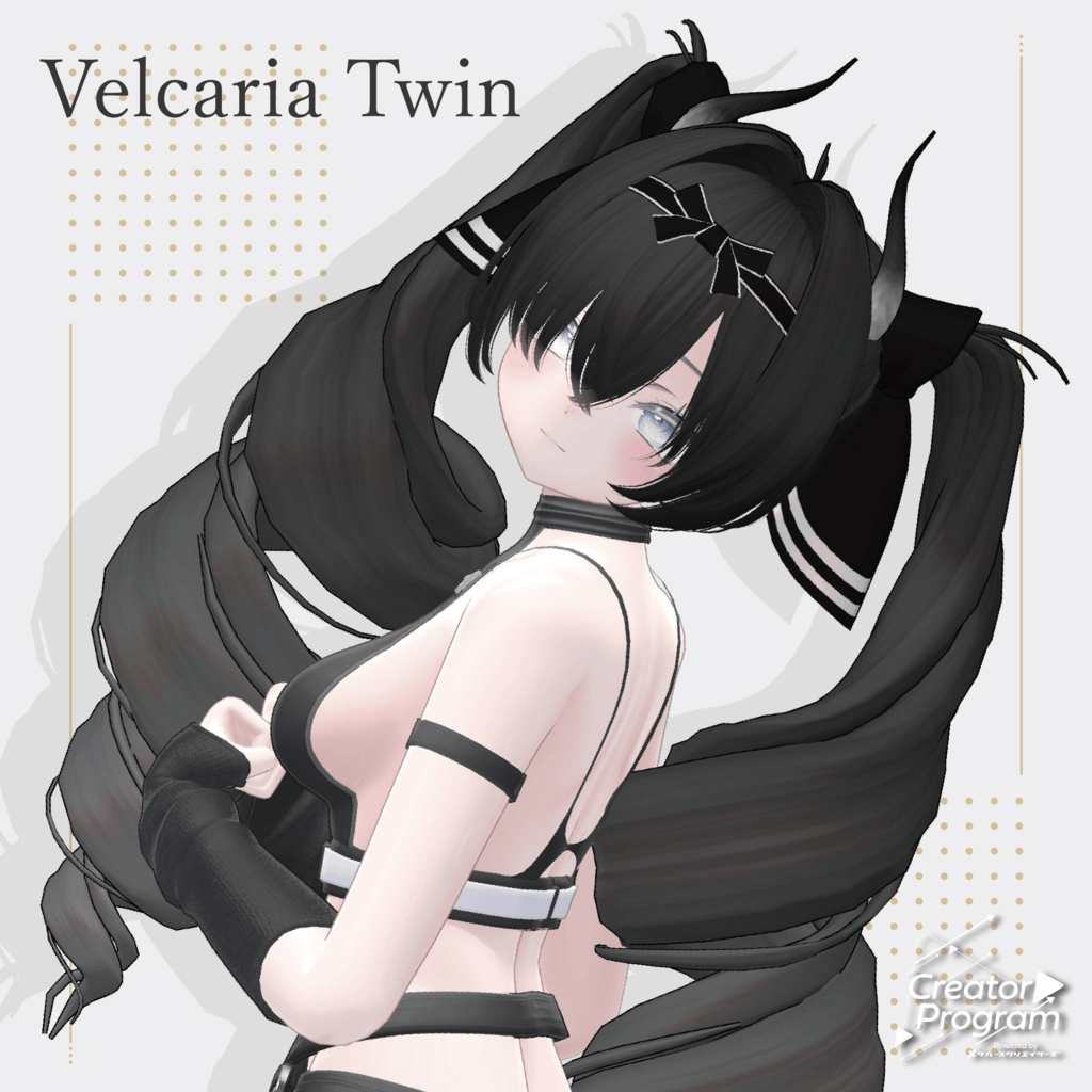 Velcaria Twin - VRChat Hair / CP50