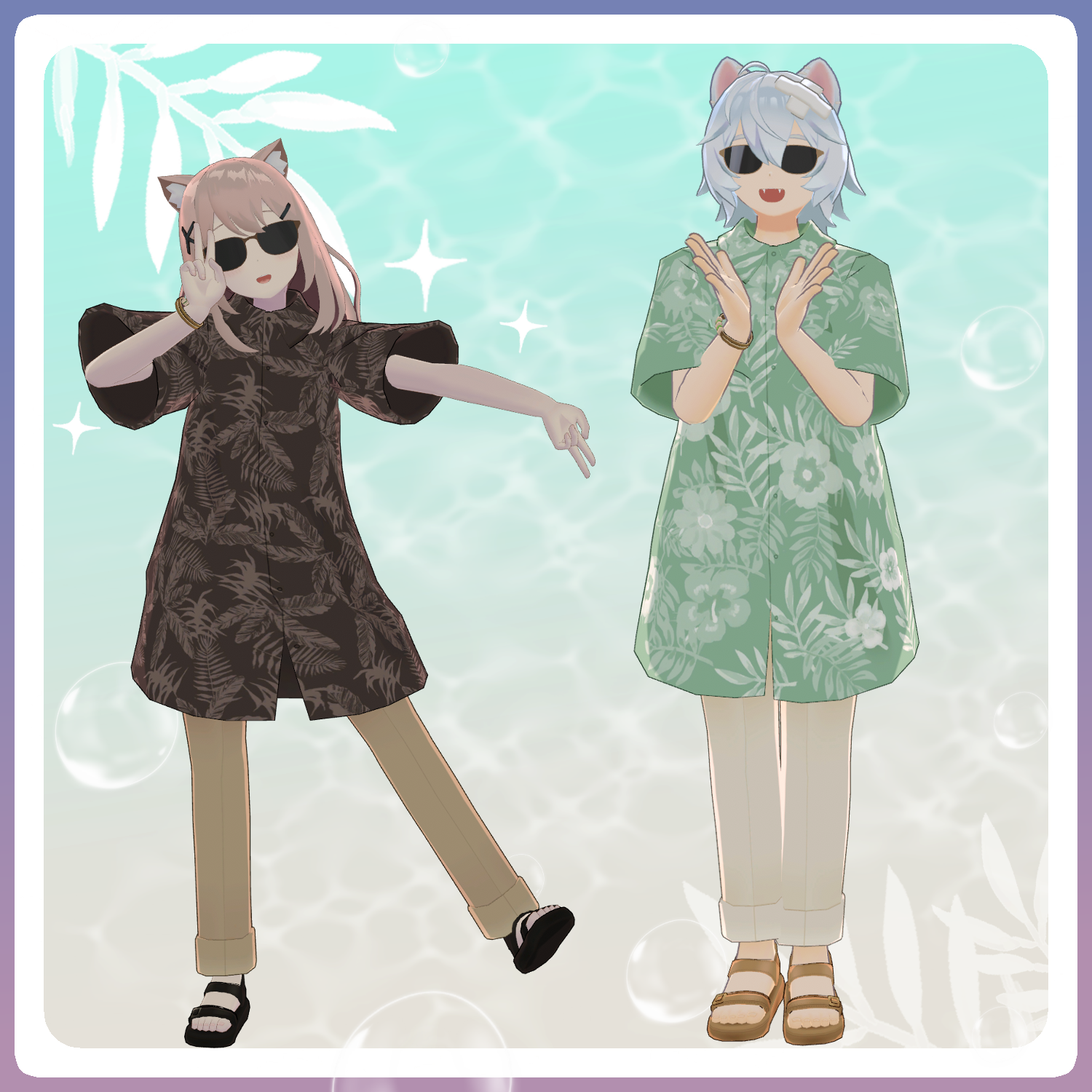Breeze Botanical - VRChat Women's Clothing / CP3