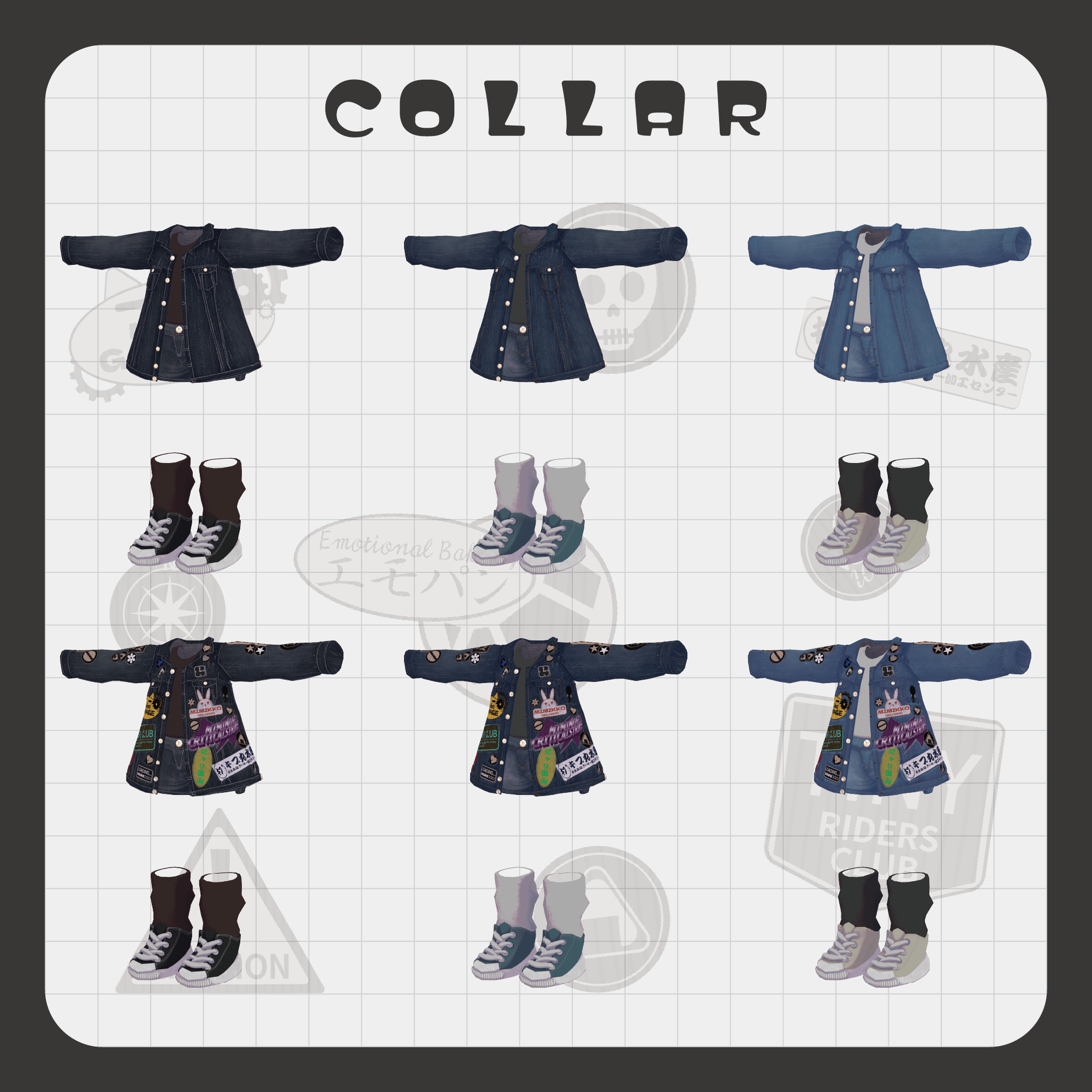 Shirushi Collector - VRChat Women's Clothing / CP46