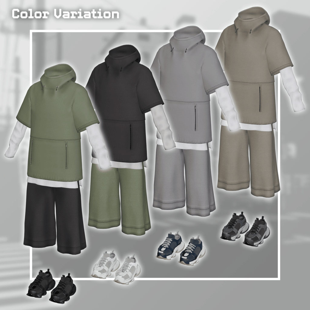 Urban Core  - VRChat Men's Clothing  /  CP55