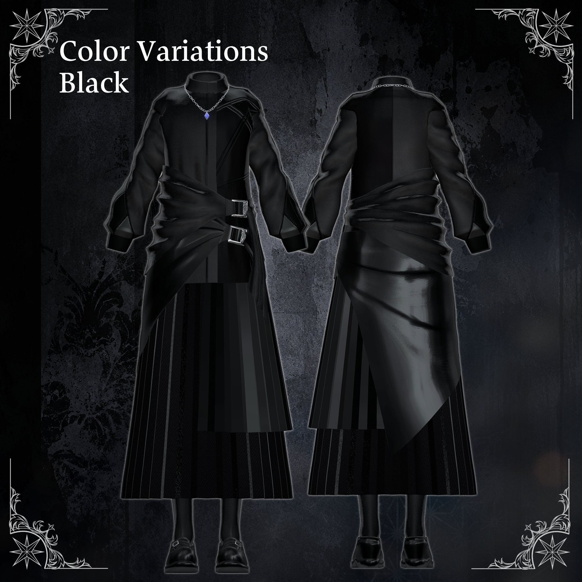 Lunar Eclipse Curtain Call - VRChat Men's Clothing / CP37
