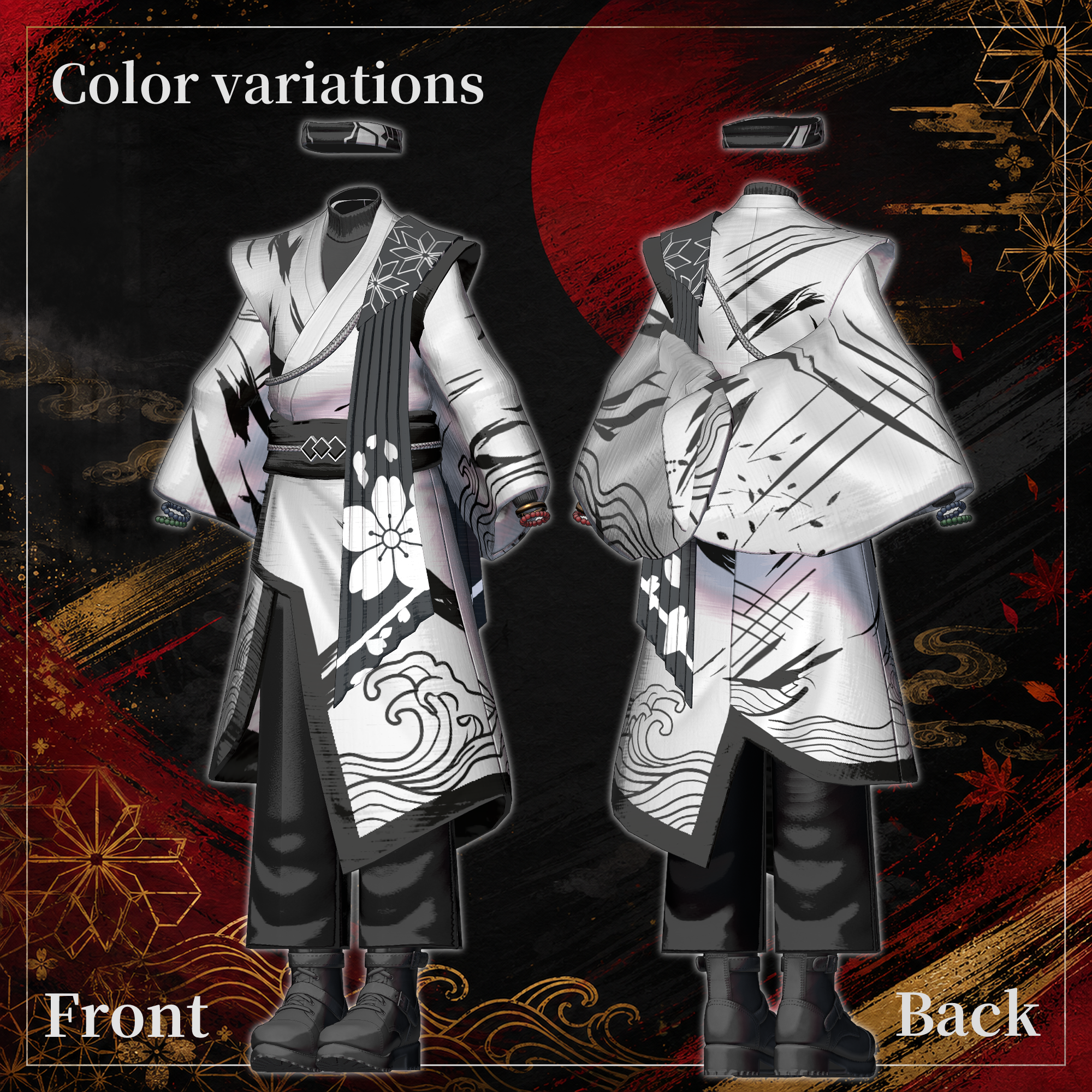 Rinpu Attire - VRChat Men's Clothing / CP42