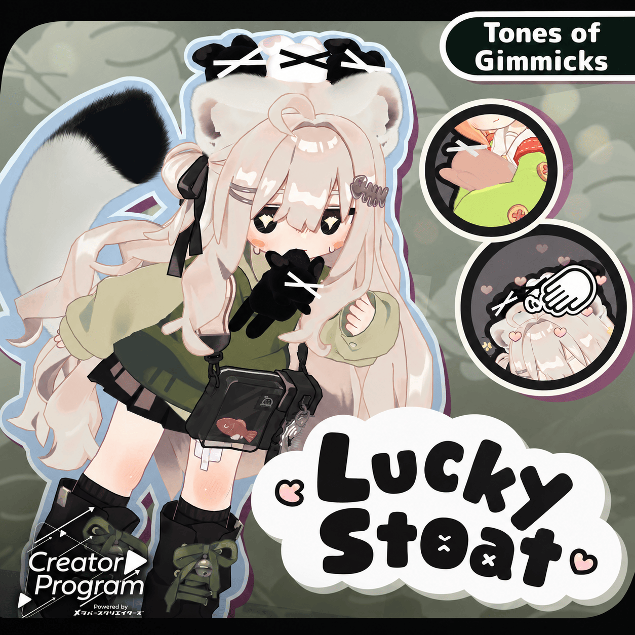 Lucky Stoat- VRChat Avatar Accessory / CP19