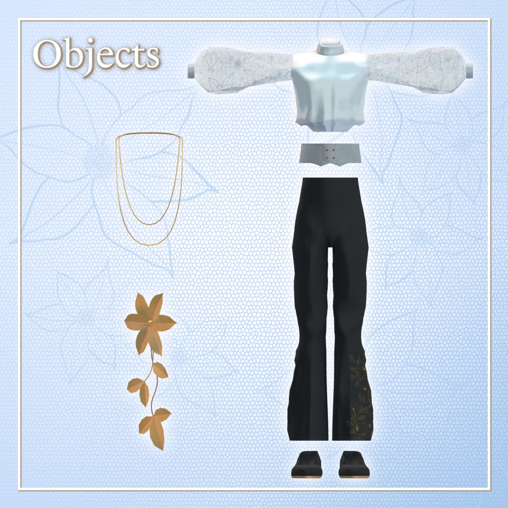 NobleClematisStyle - VRChat Men's Clothing / CP39