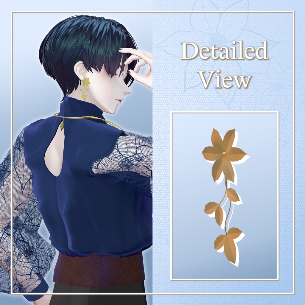 NobleClematisStyle - VRChat Men's Clothing / CP39