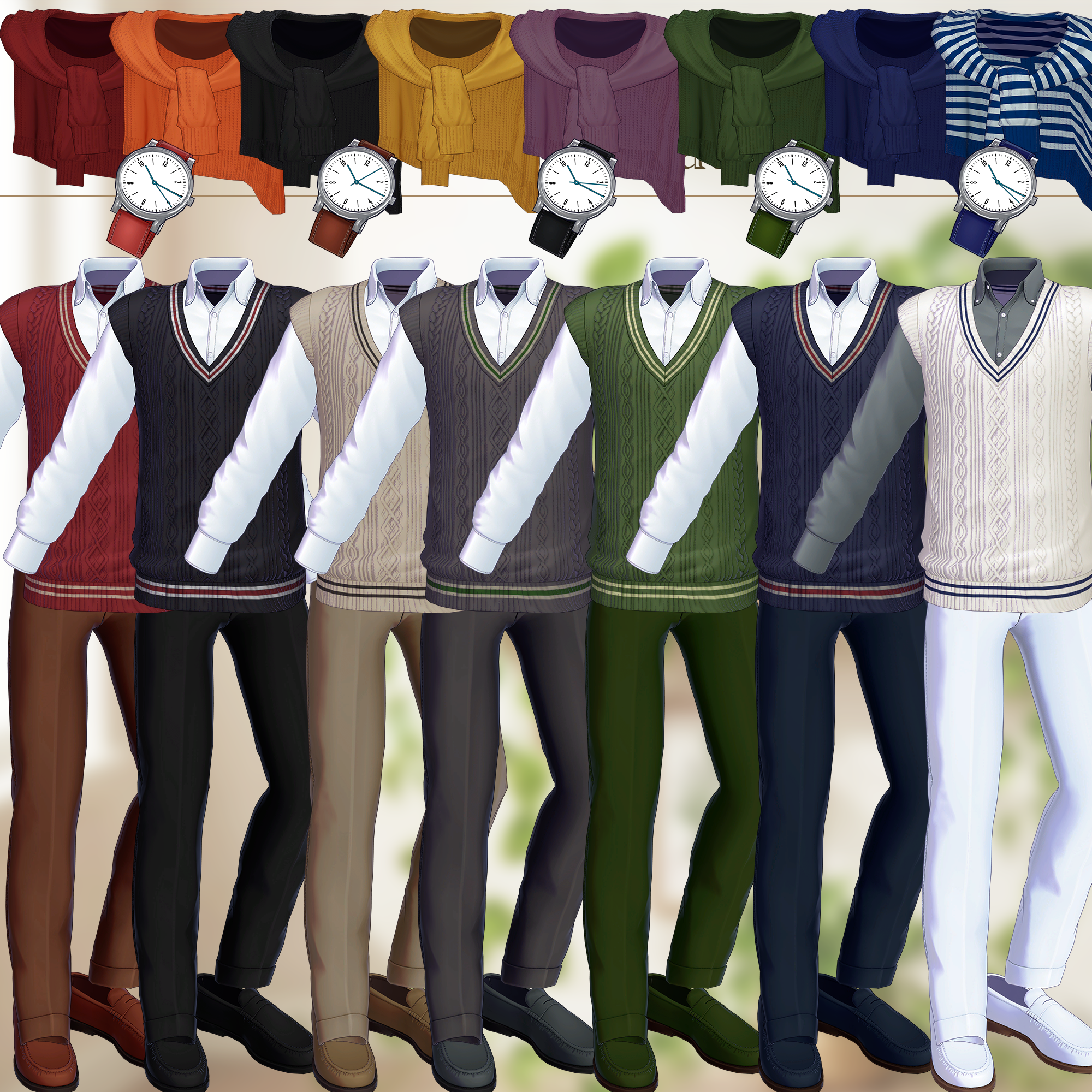 NaturalPreppy - VRChat Men's Clothing / CP1
