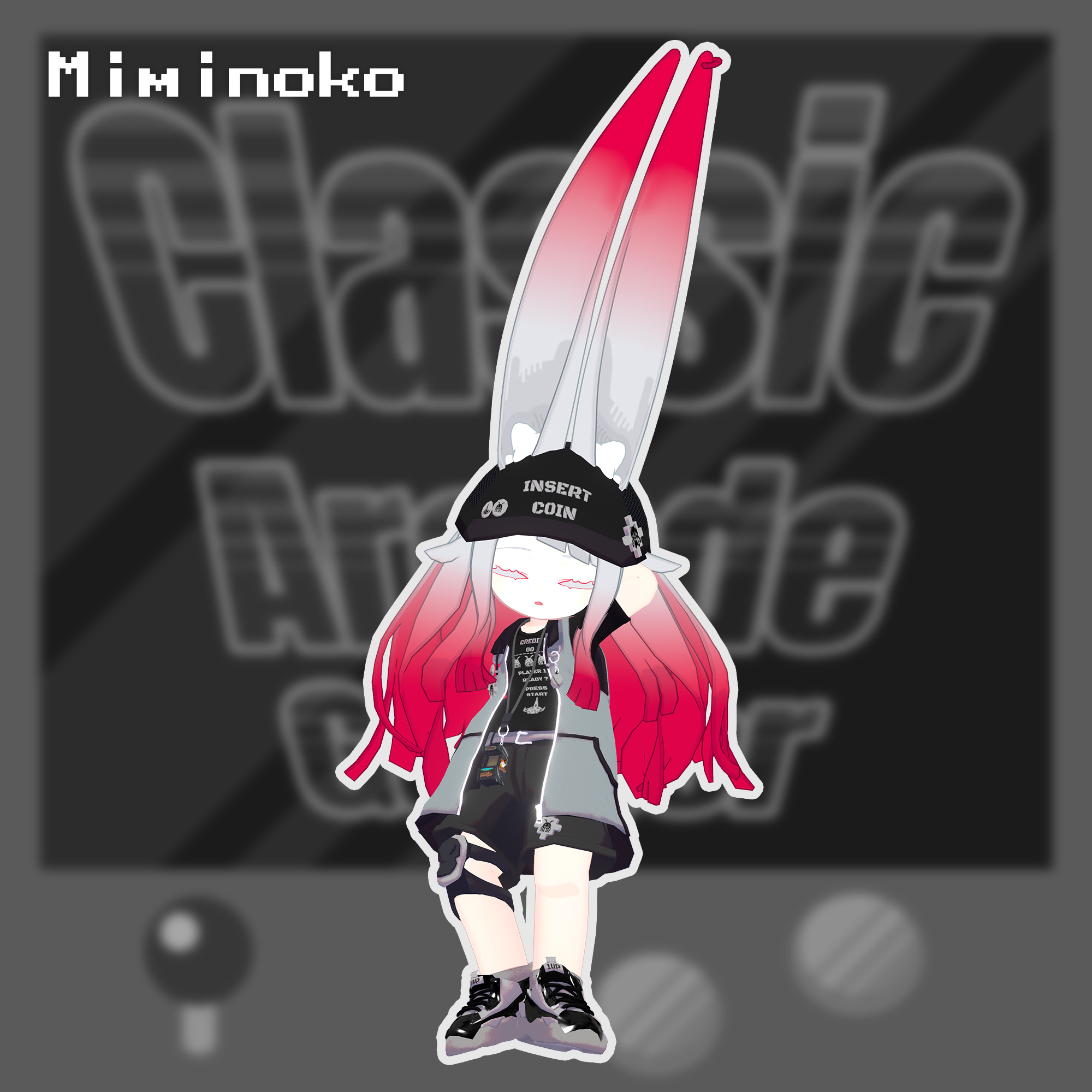 Old-School Arcade Gamer - VRChat Women's Clothing / CP46