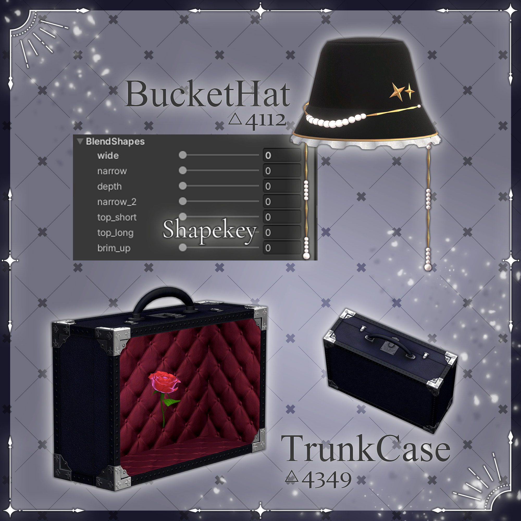 ✨Free✨BucketHat&Trunk / CP47